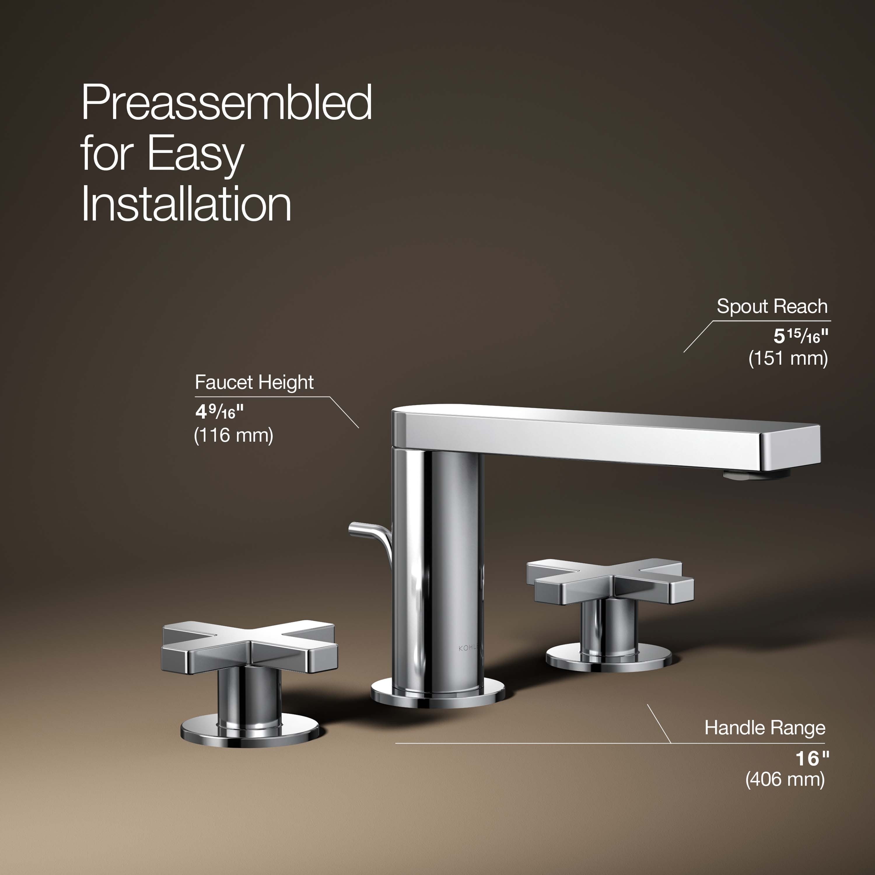 KOHLER 73060-3-CP Lavatory-Faucets - View #4