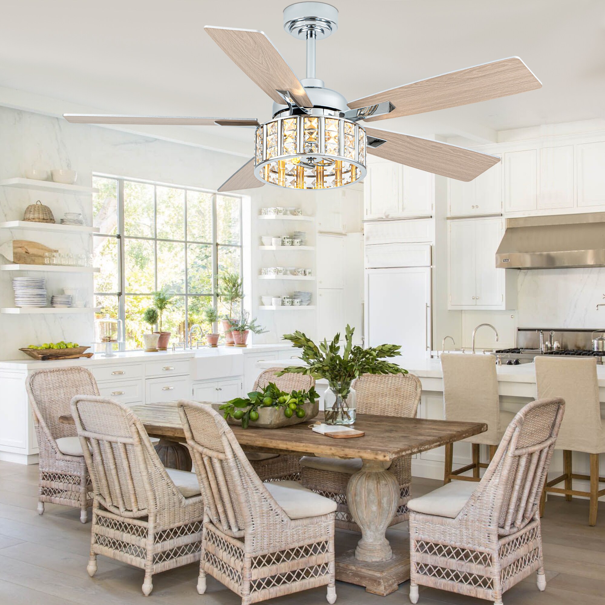 Oaks Decor DC5229OKELMD Ceiling-Fans - View #2