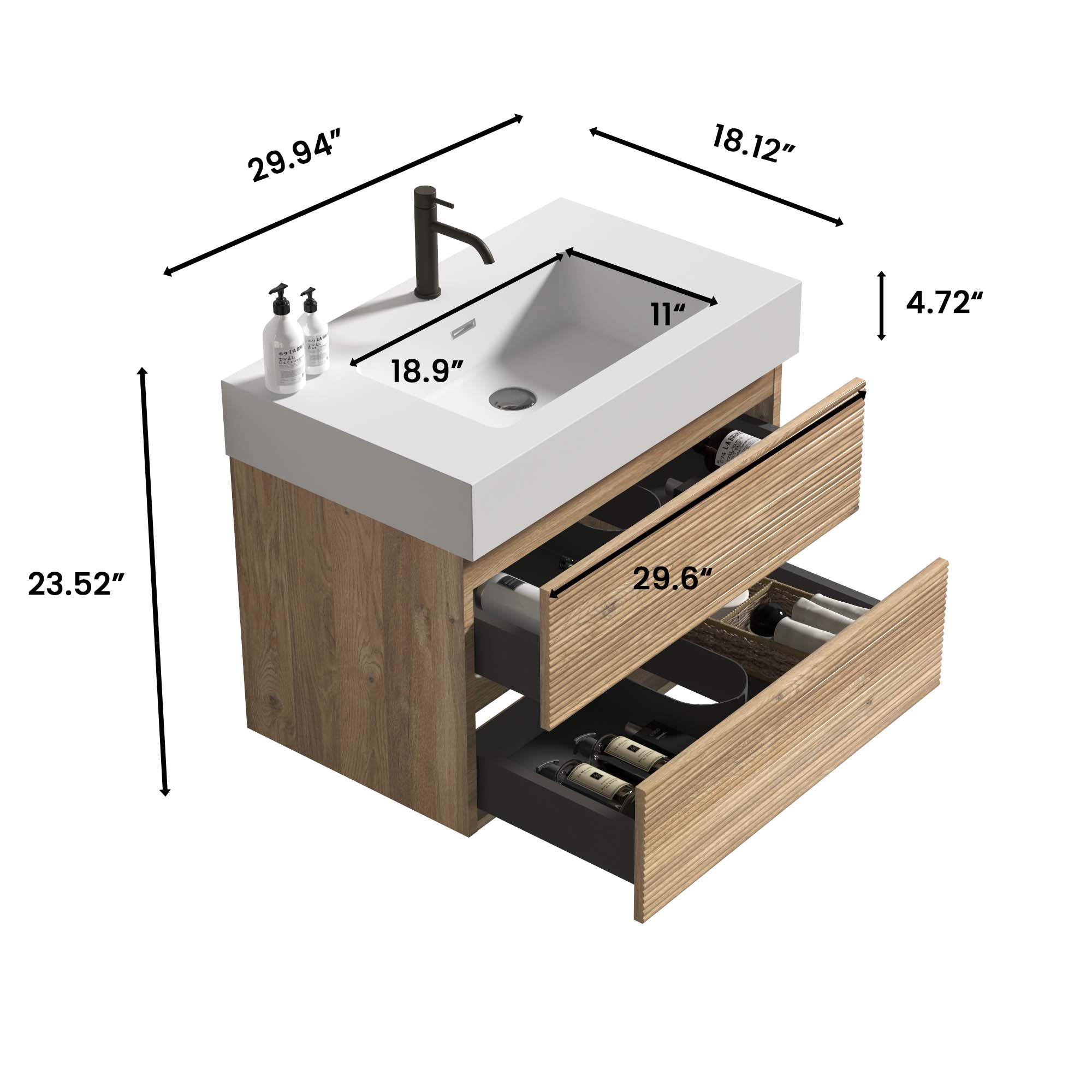 GDFStudio 349191 Bath-Vanity-Combo - View #11