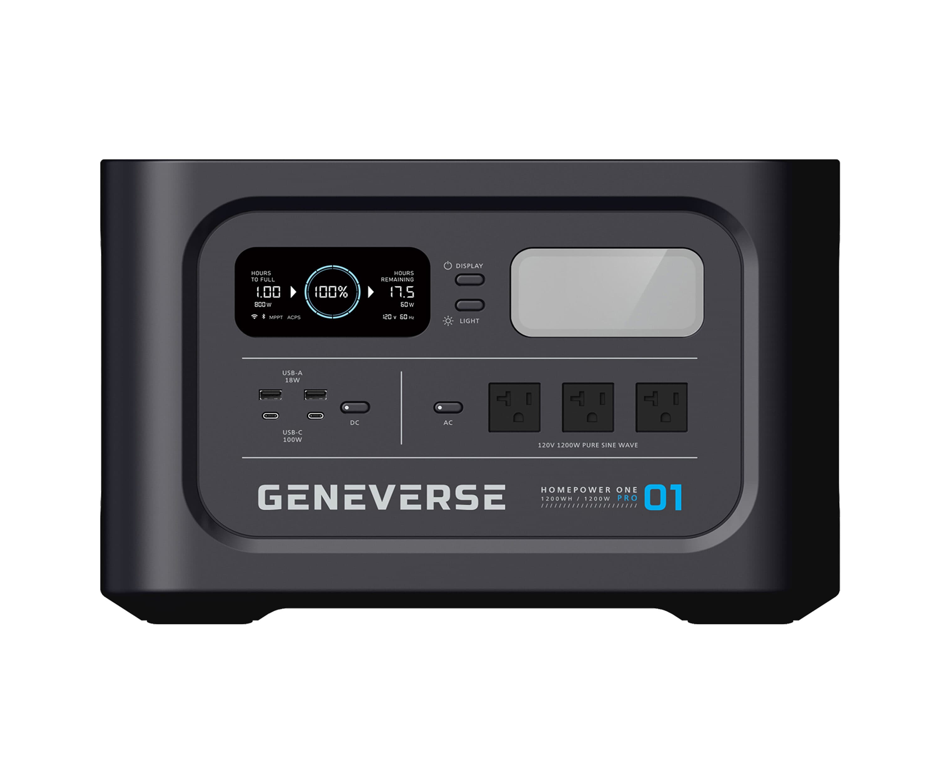 Geneverse 1000-Watt HomePower ONE Backup Battery Power Station