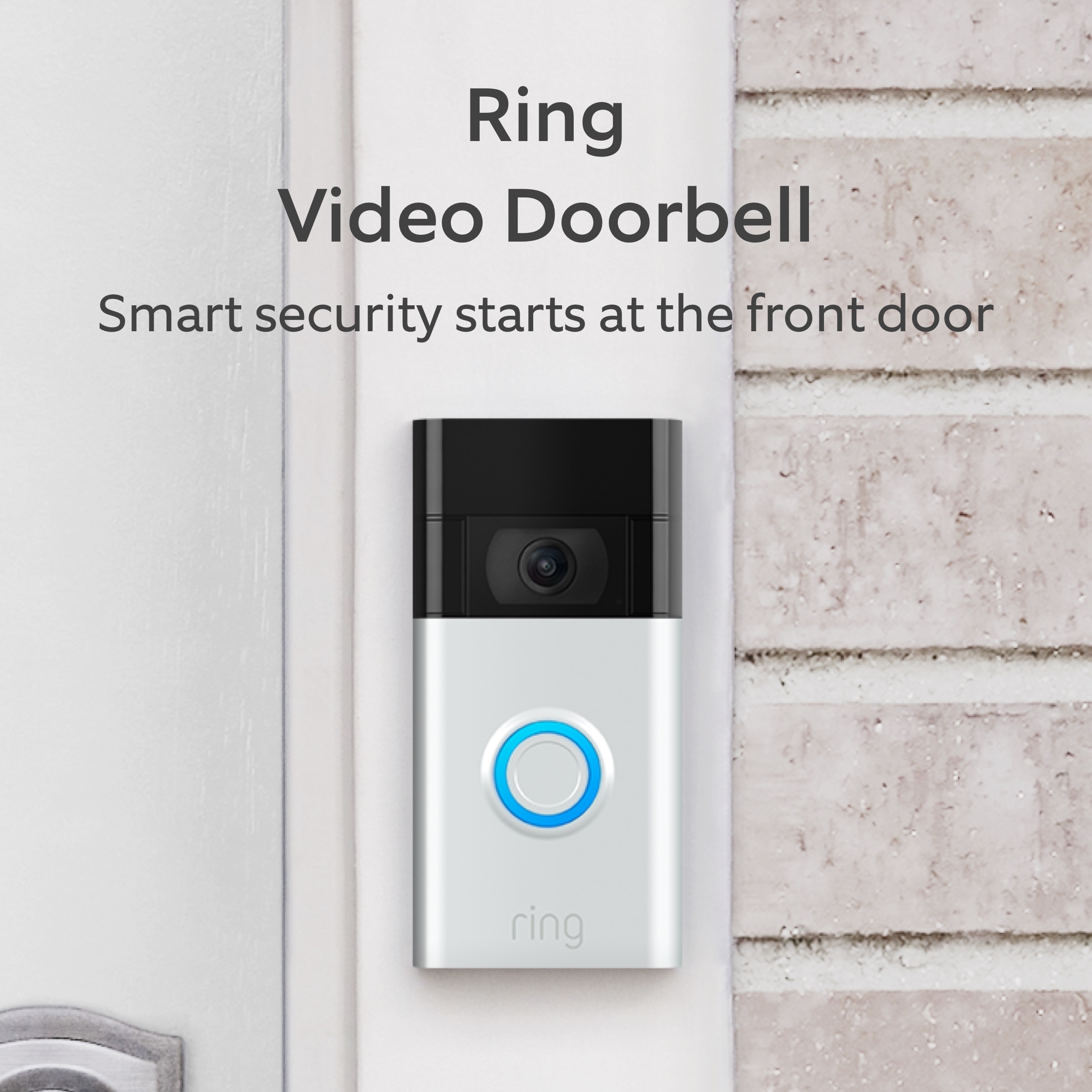 Ring Video Doorbell - Smart Wireless WiFi Doorbell Camera with Built-in ...