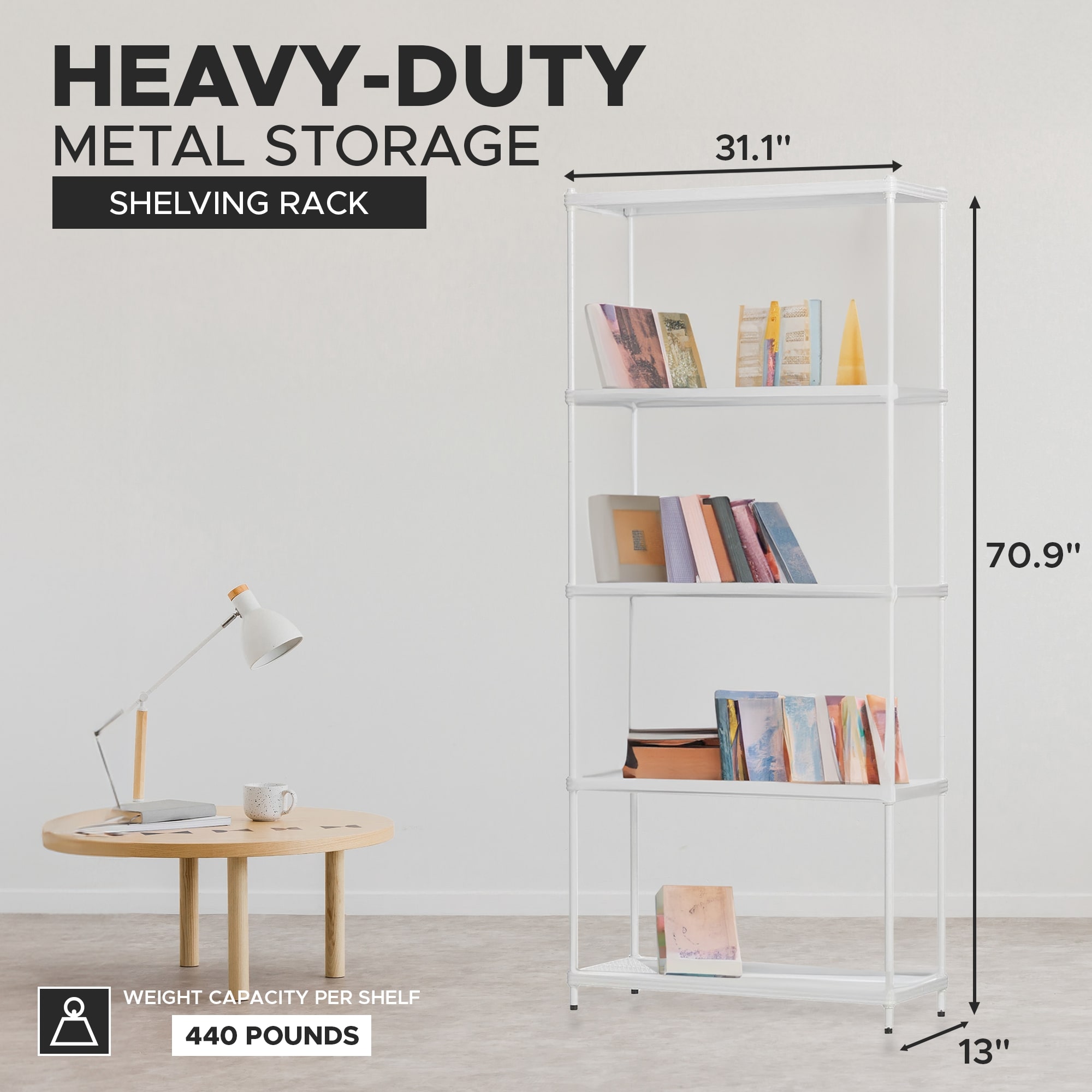 Design Ideas 325743 Free-Standing-Shelving - View #2