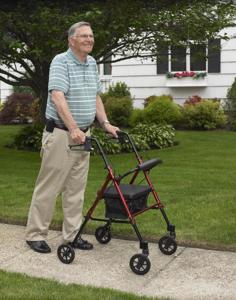 Drive Medical RTL10261RD Walkers-Wheelchairs-Rollators - View #11