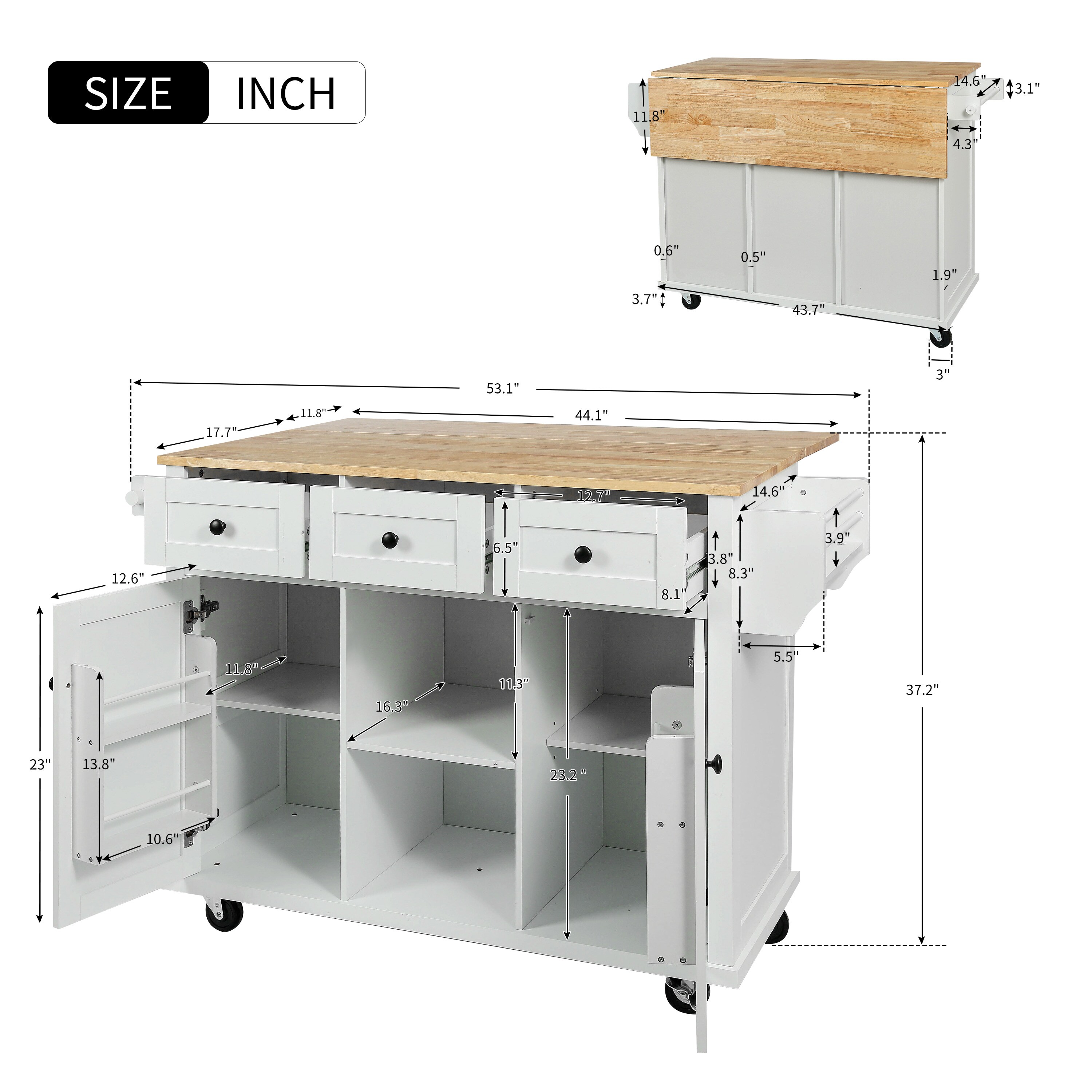 Oaks Decor OA298028W Kitchen-Furniture - View #7