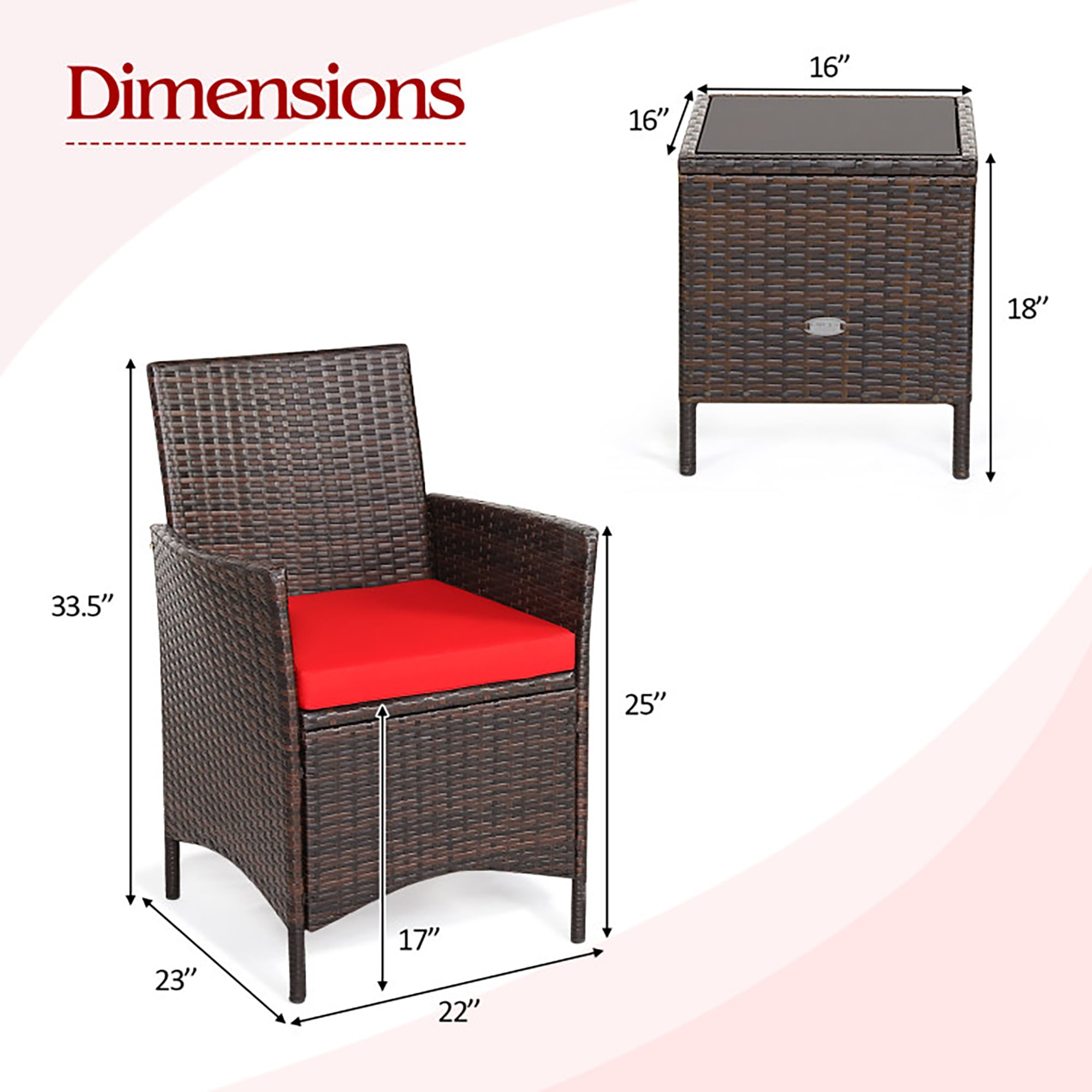 CASAINC HX-SM1001-C Patio-Conversation-Sets - View #10