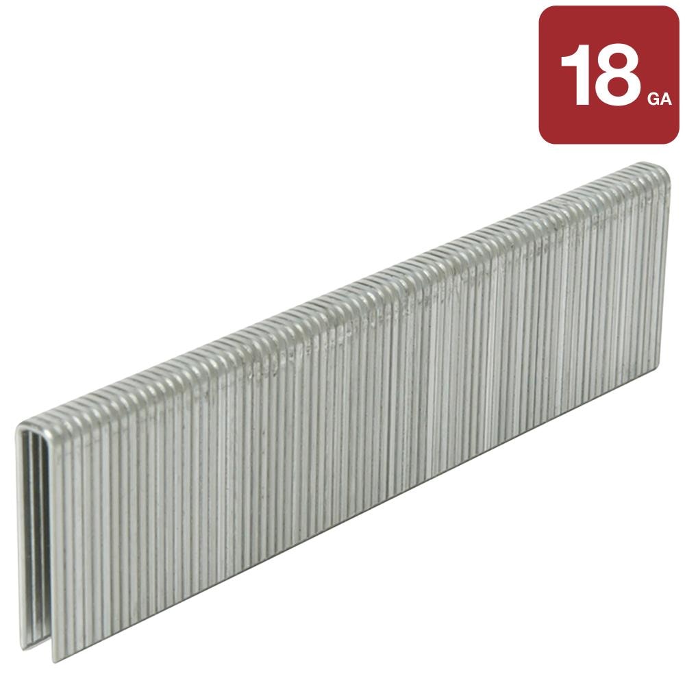 1-1/4-in Leg x 1/4-in Narrow Crown Electro Galvanized 18-Gauge Collated Finish Staples (5000-Per Box) | - Metabo HPT 11105SHPT