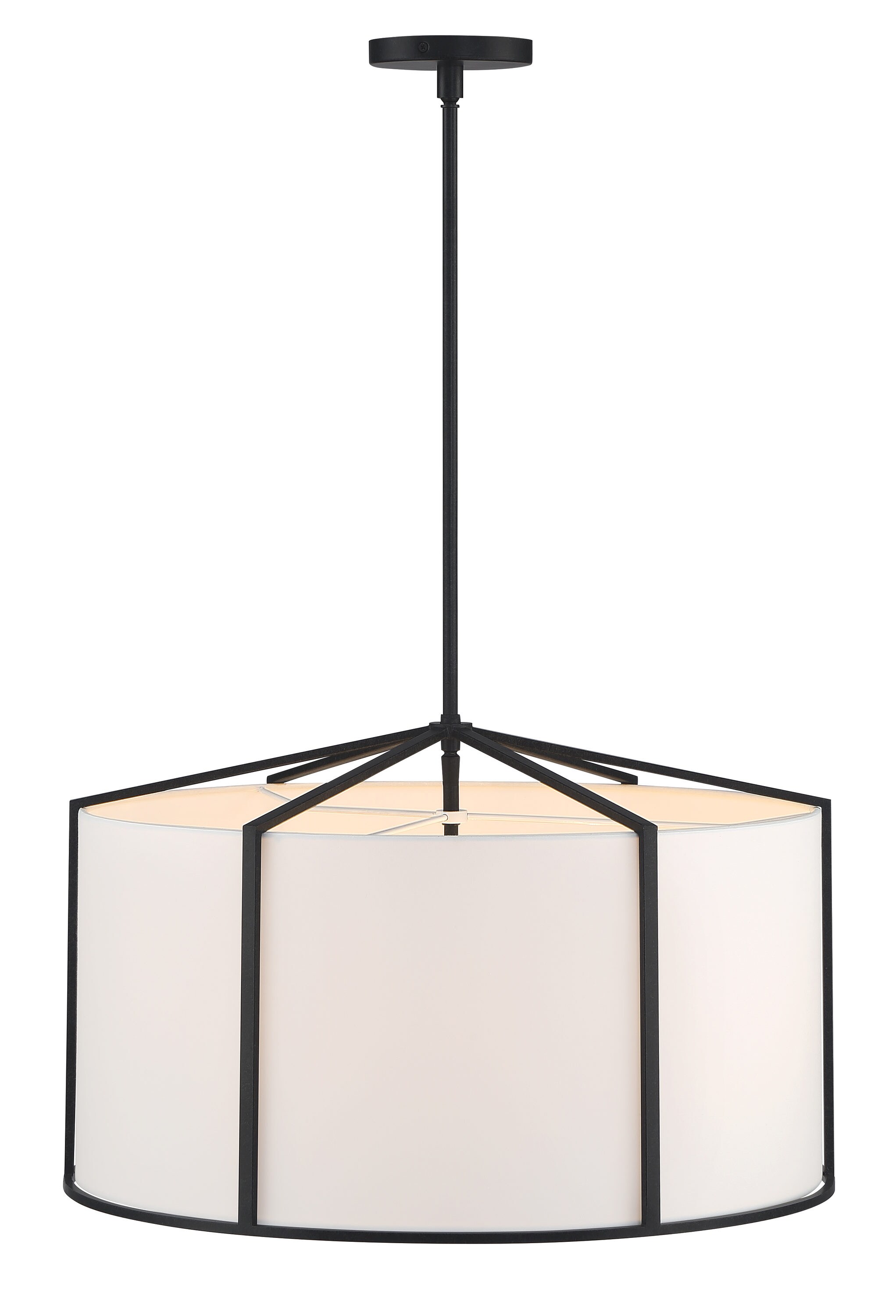 Crystorama CAR-9206-BK Pendant-Lights - View #4