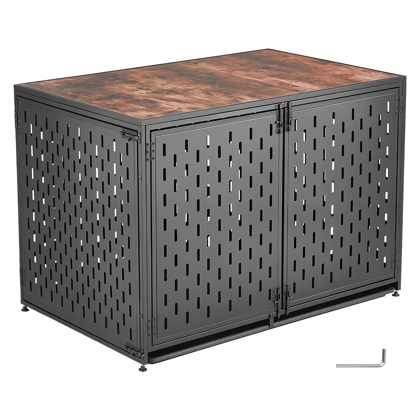 GIVIMO Dog Crate Furniture 42-in Heavy Duty Indoor Dog Kennel End Table ...