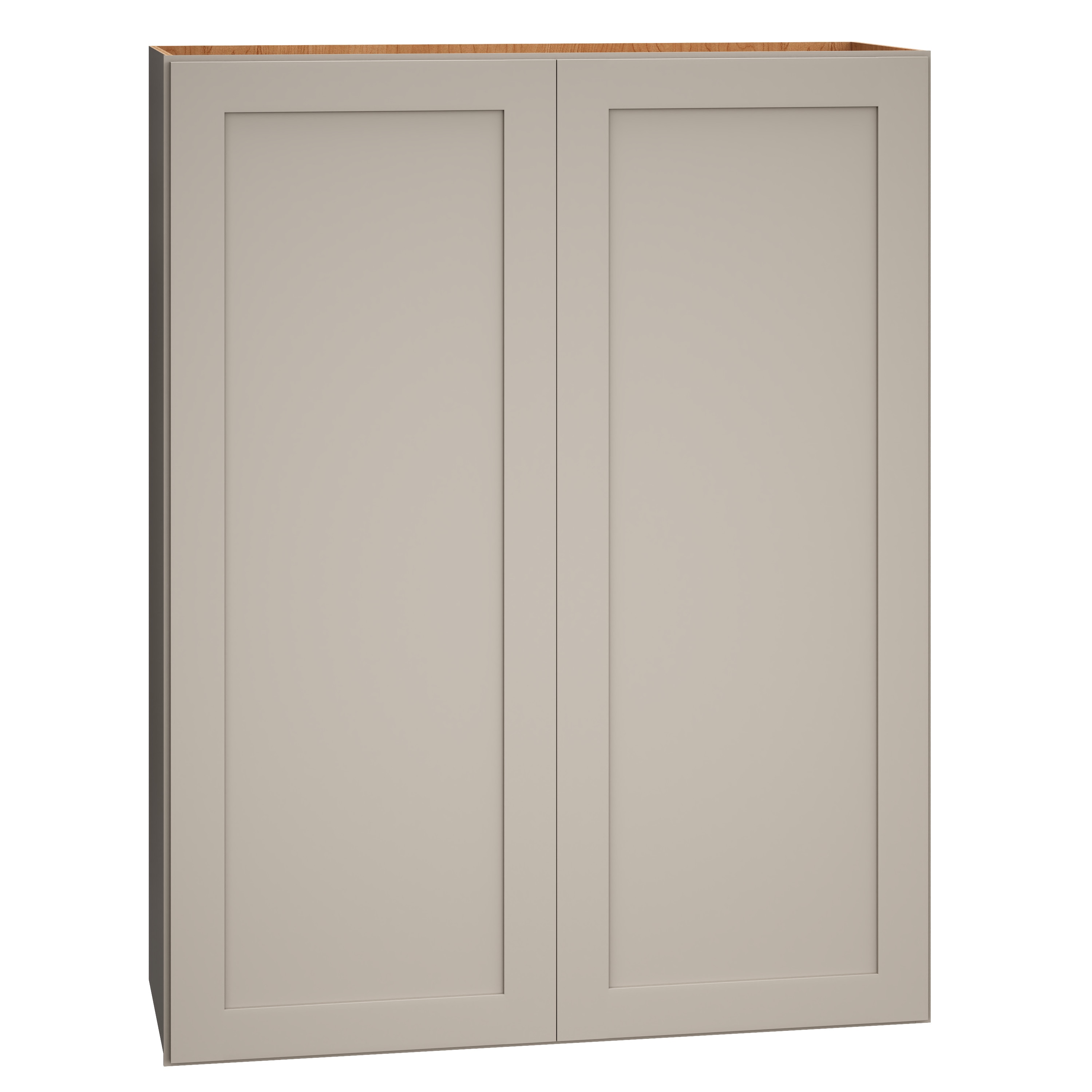 Diamond Express 327 W3342 Jamestown 33-in W x 42-in H x 12-in D Cloud Gray Wall Fully assembled Plywood Cabinet (Recessed Panel Shaker)