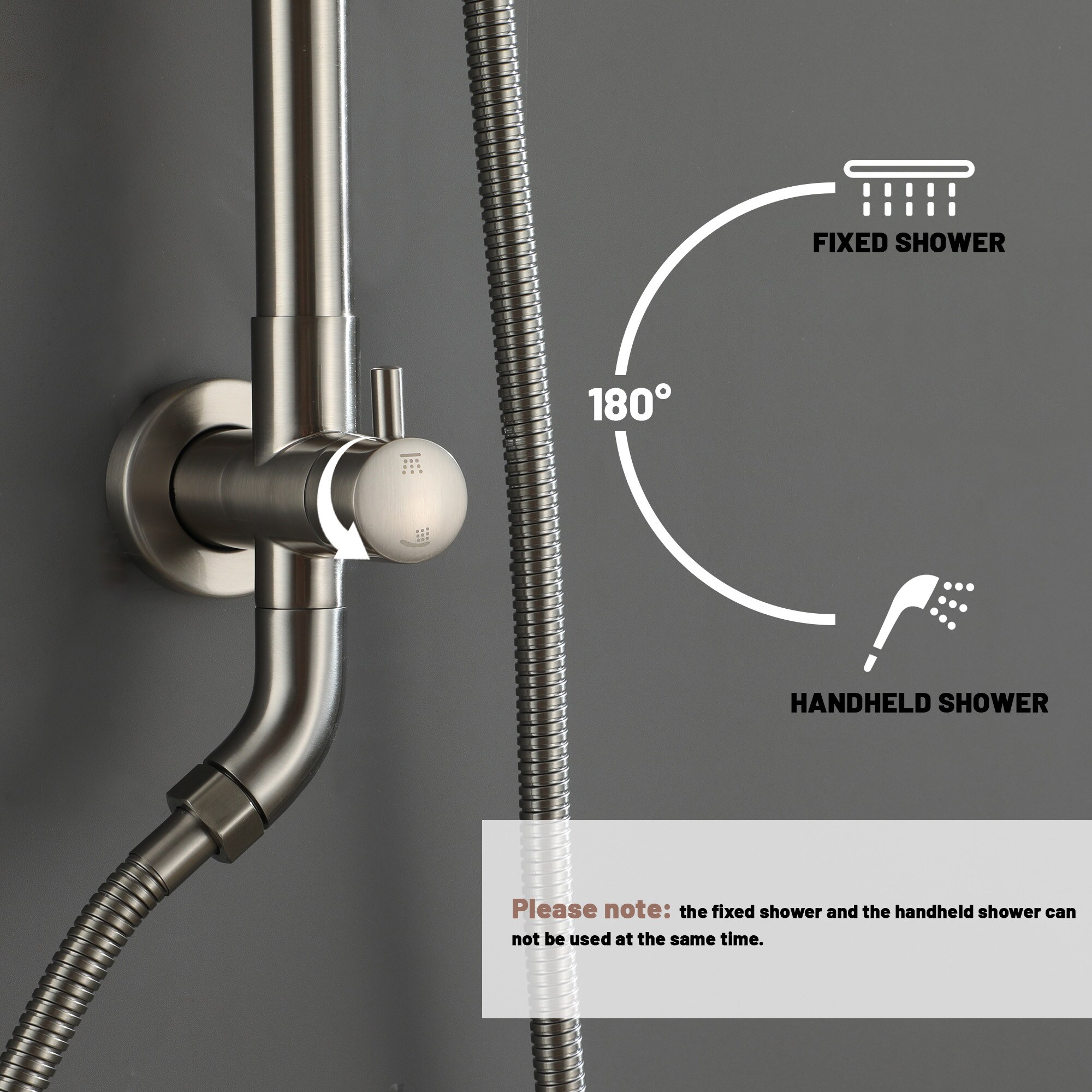 LUCKY ONE MD-JMSW55160 Showerhead-Bar-Panels - View #5