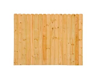 Severe Weather Stockade Fence Panel At Lowes Com   00757036 