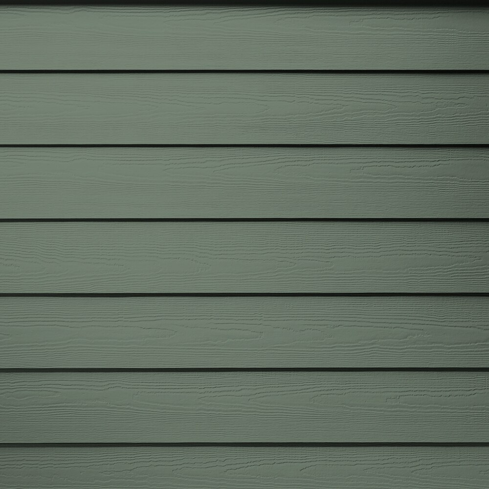 James Hardie 90120733 Magnolia Home Collection HZ10 Straight Fiber Cement Cedarmill Lap siding Chiseled Green 7.25-in x 144-in