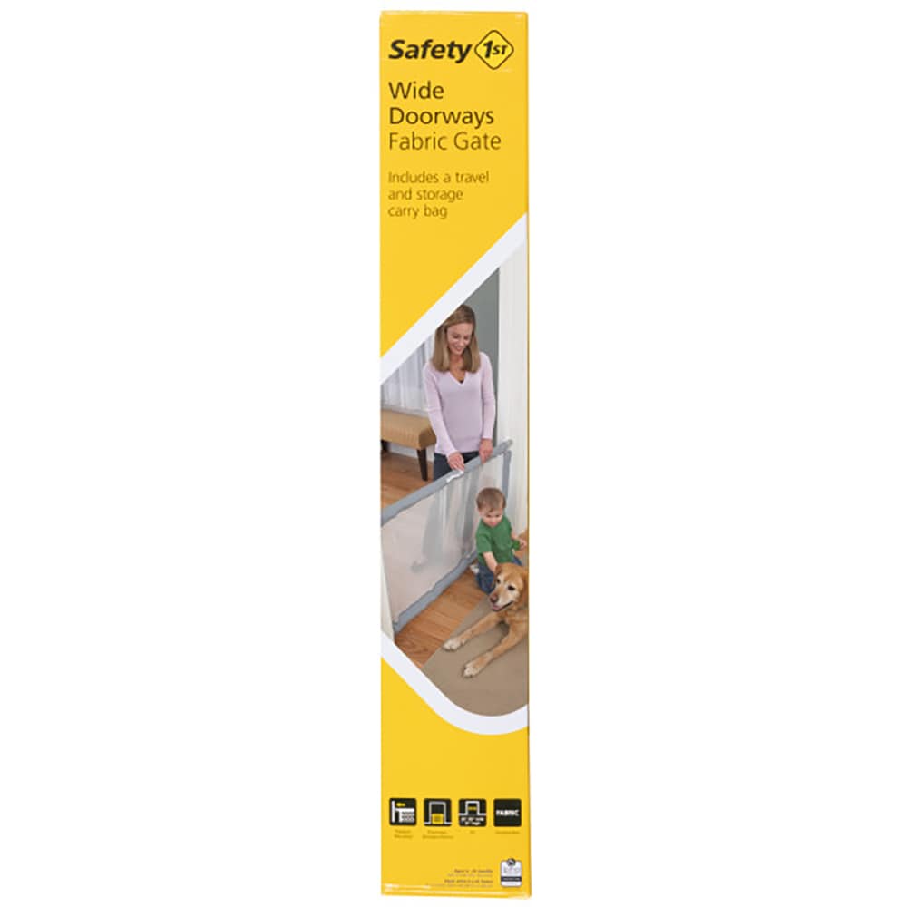 Safety 1st 60-in x 27-in Pressure Mounted Cream Plastic Safety