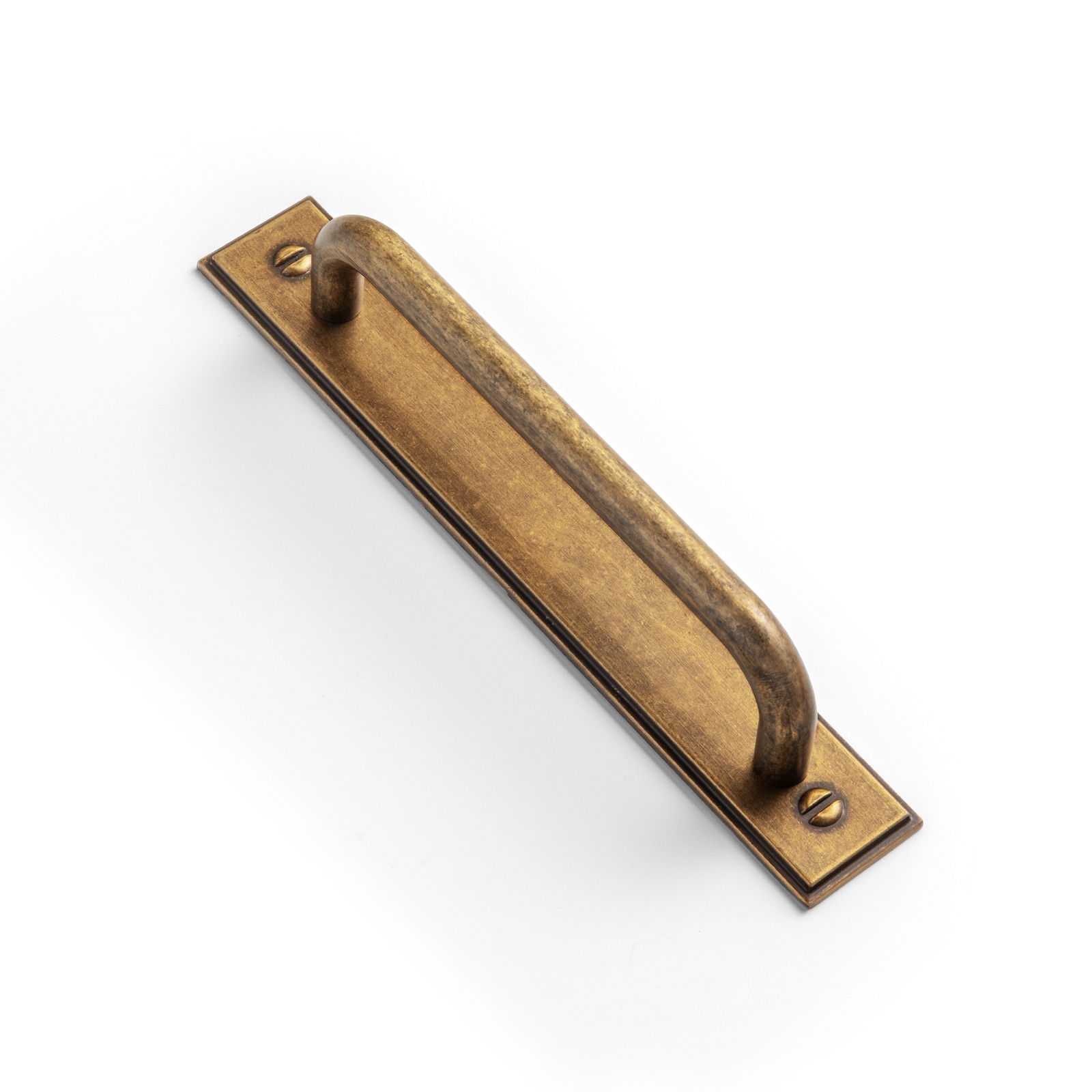 Miaokesen 2218GT-G015-128-2 5-1/16-in , 128mm Center to Center Antique Brass Cylindrical Handle Drawer Pull 2 -Pack