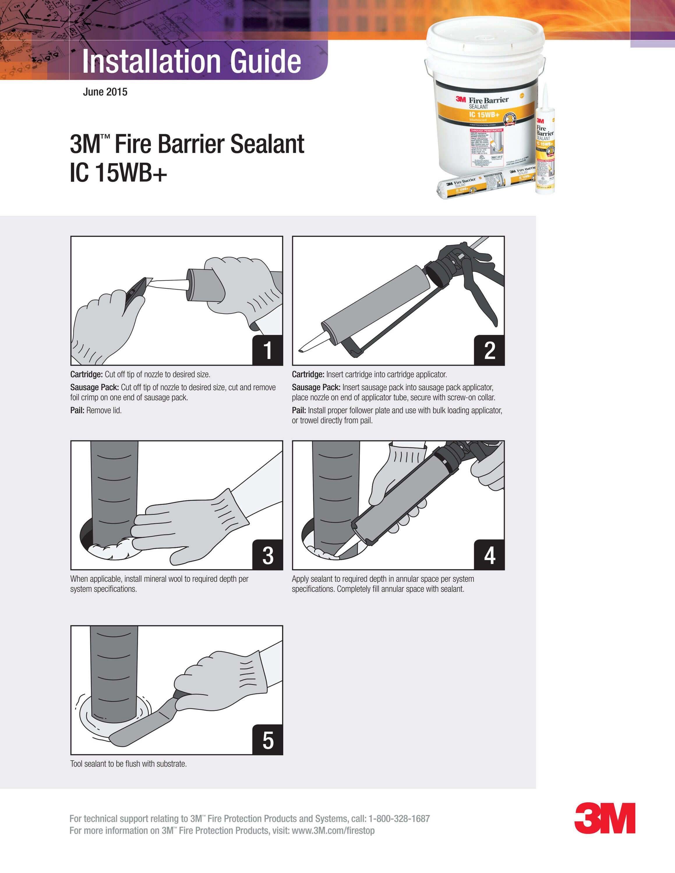 3M IC15WB+ 10 caulking - View #8