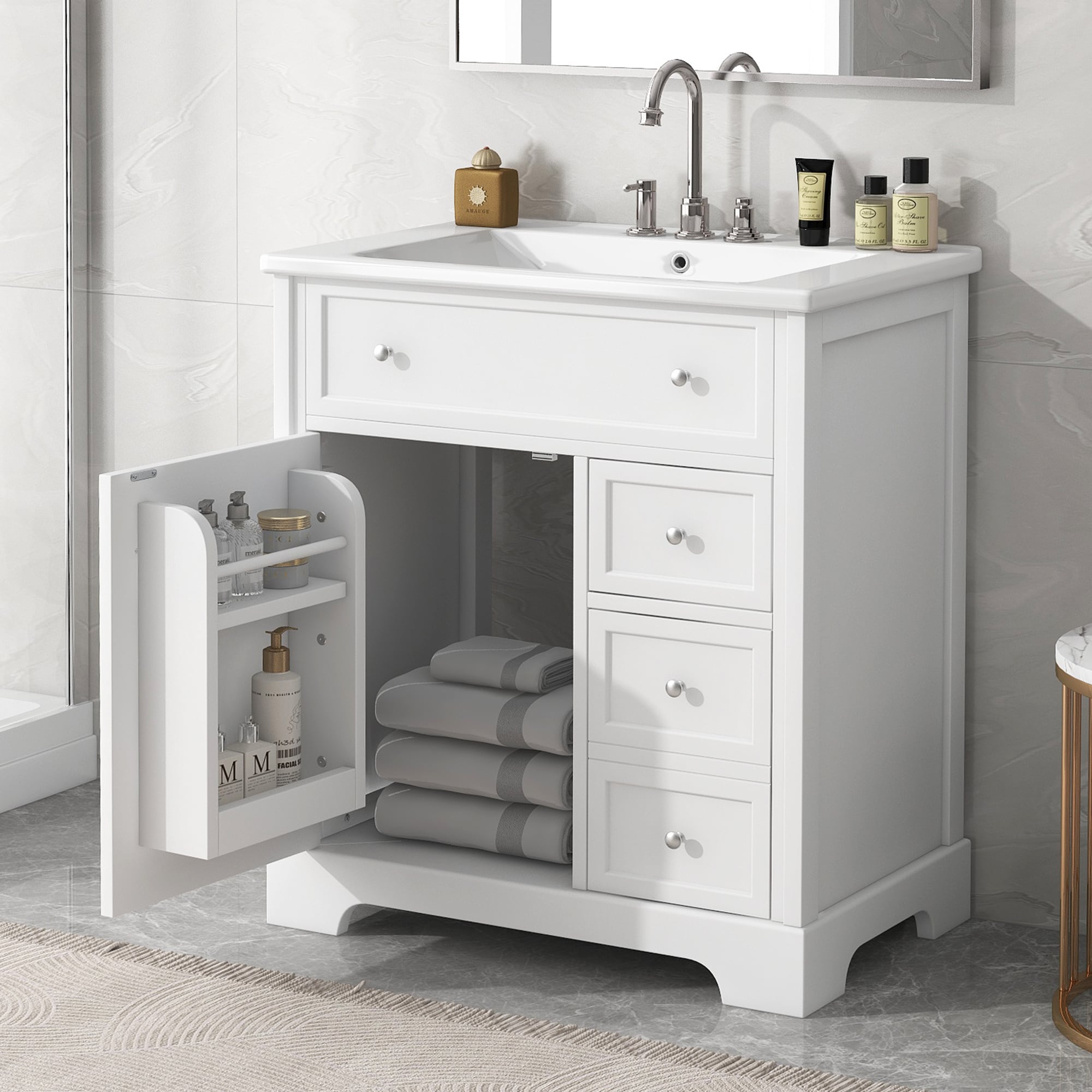 Siavonce FZB082S00008 Bath-Vanity-Combo - View #16