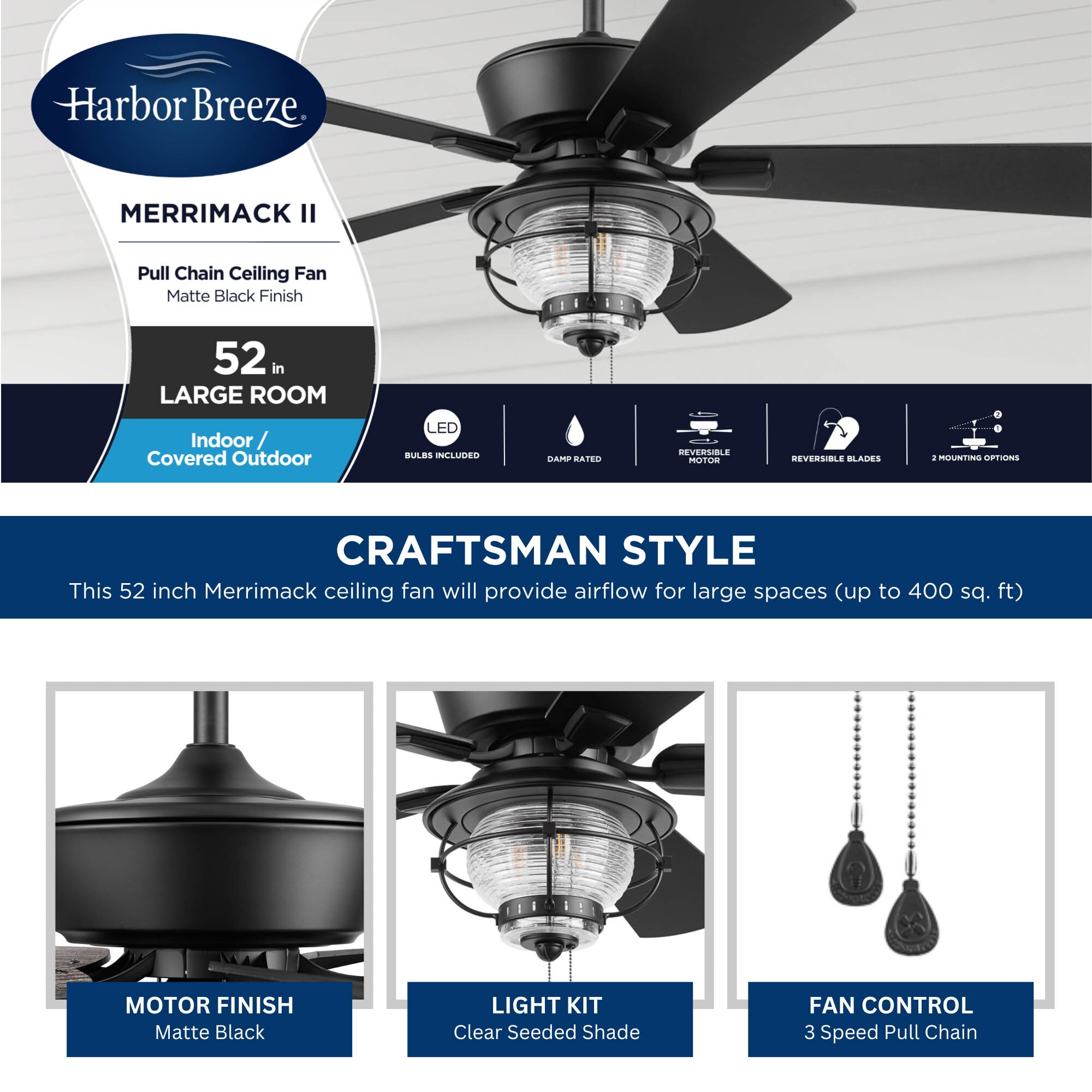 Harbor Breeze 43389 Ceiling-Fans - View #4