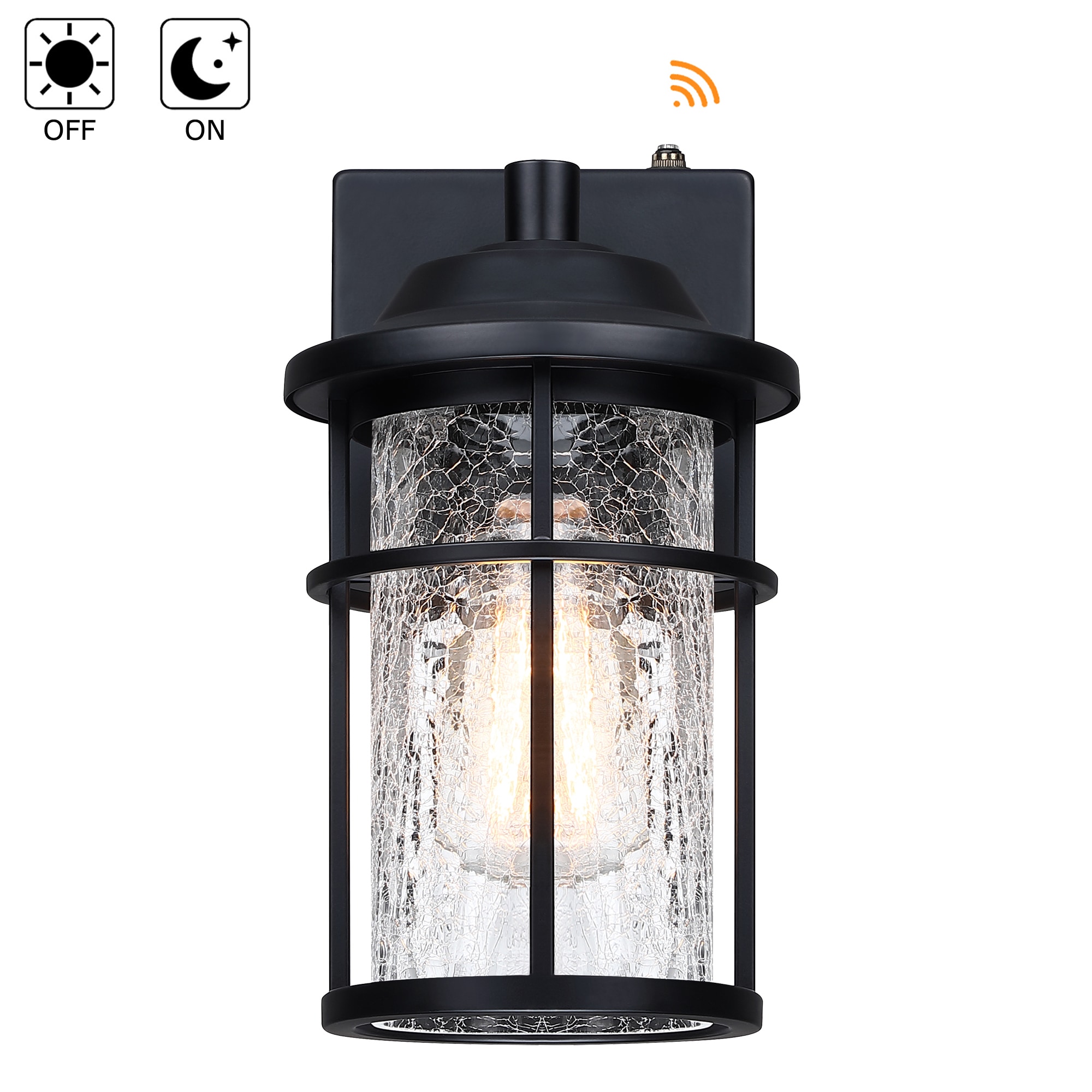 Hukoro 2FL14632-BK-S Outdoor-Wall-Lighting - View #4
