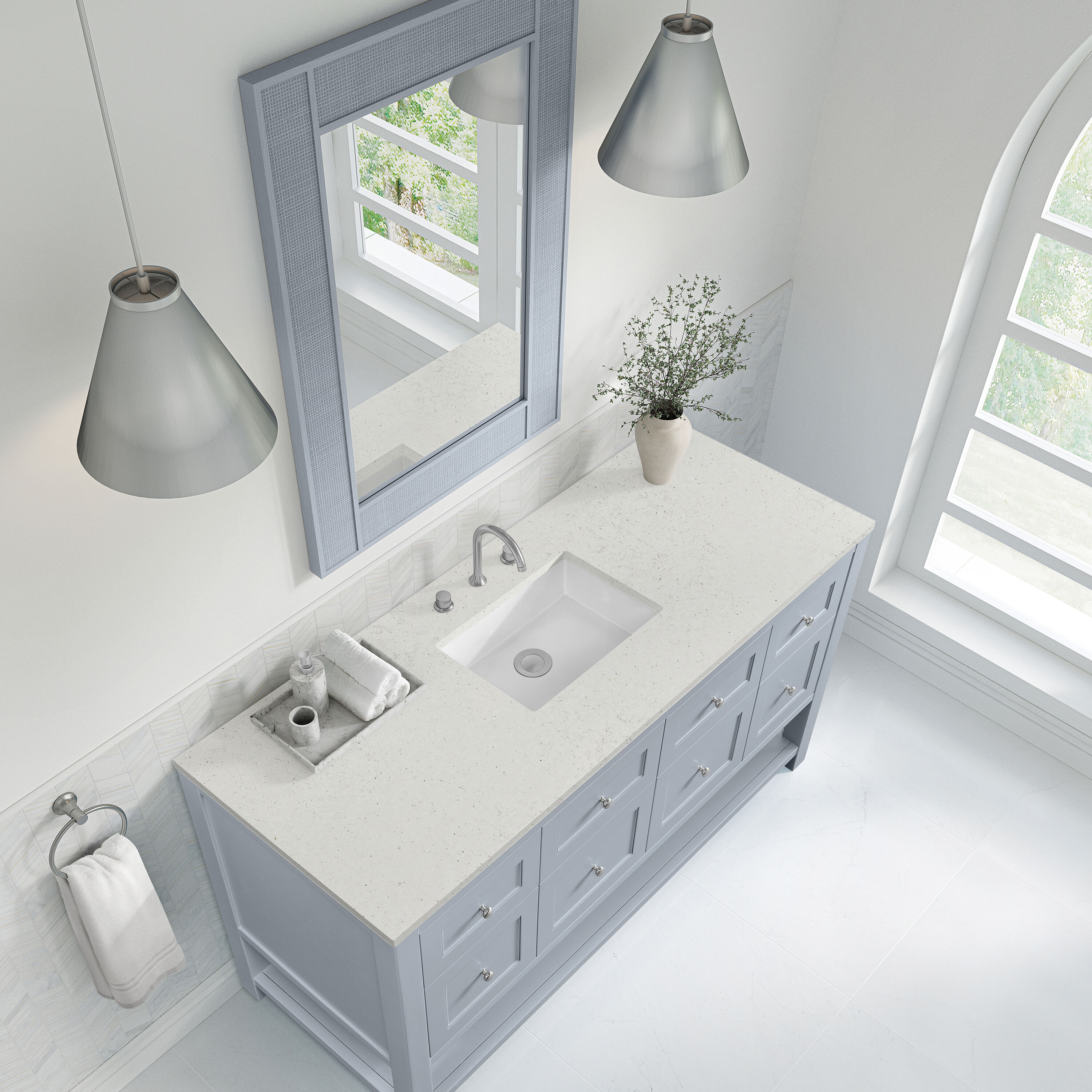 James Martin Vanities 330-V60S-SRB-3PBL Bath-Vanity-Combo - View #6