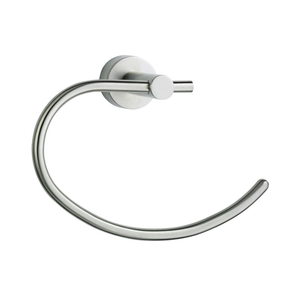 Danze D446121BN Parma Brushed Nickel Wall Mount Single Towel Ring