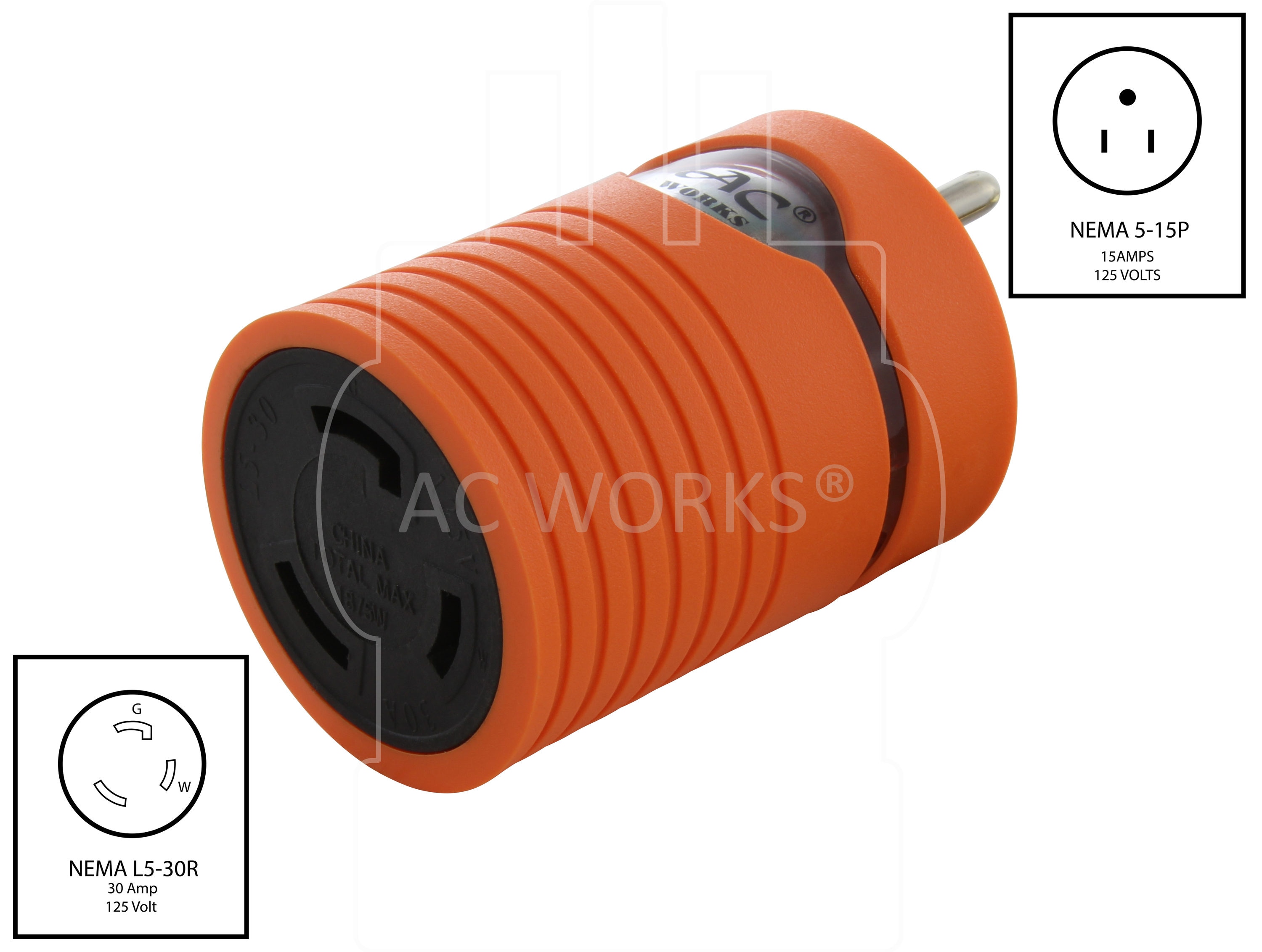 AC WORKS AD515L530 Power-Outlet-Taps - View #2