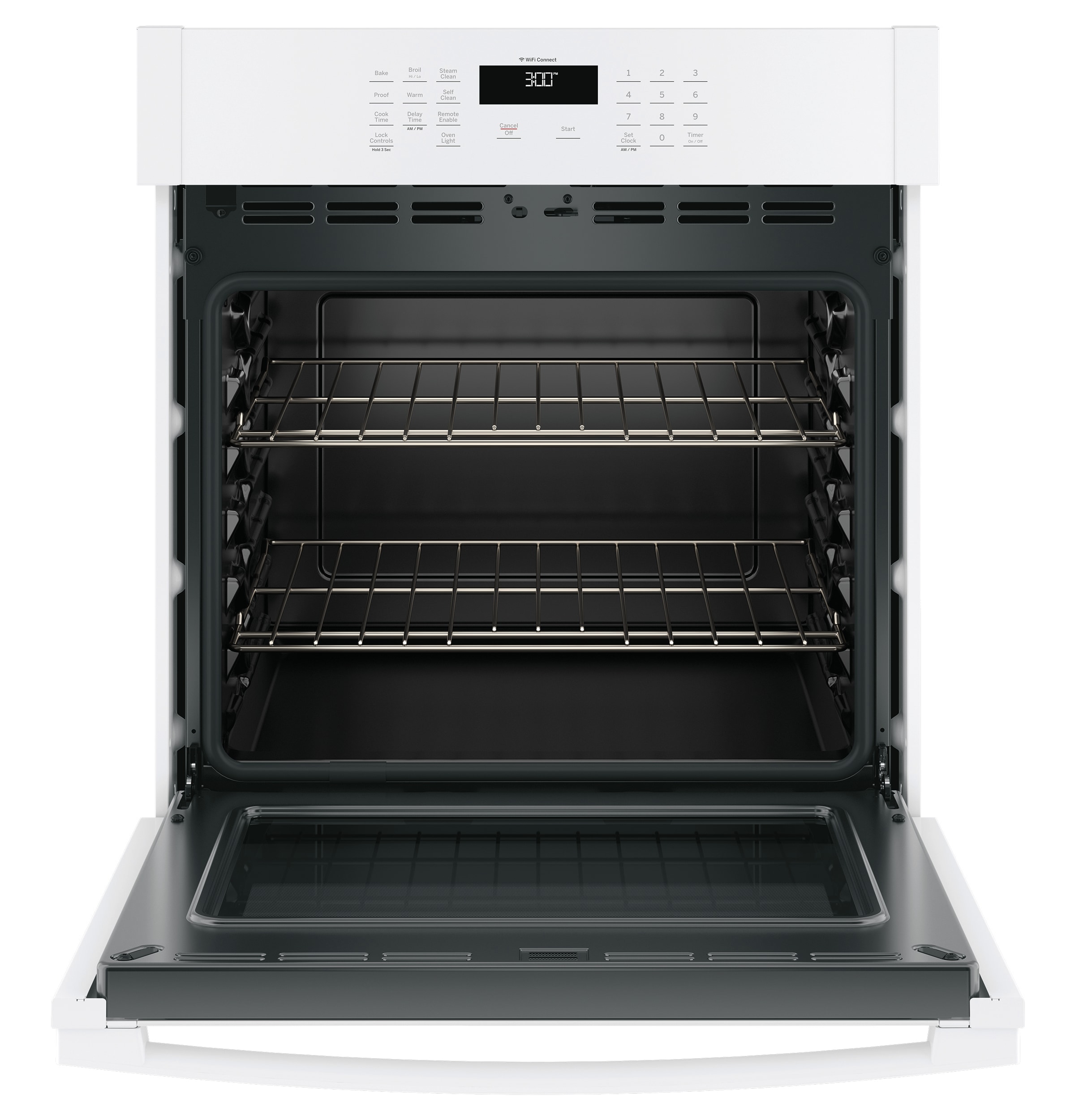 GE JKS3000DNWW Swall-Elec-Oven - View #4