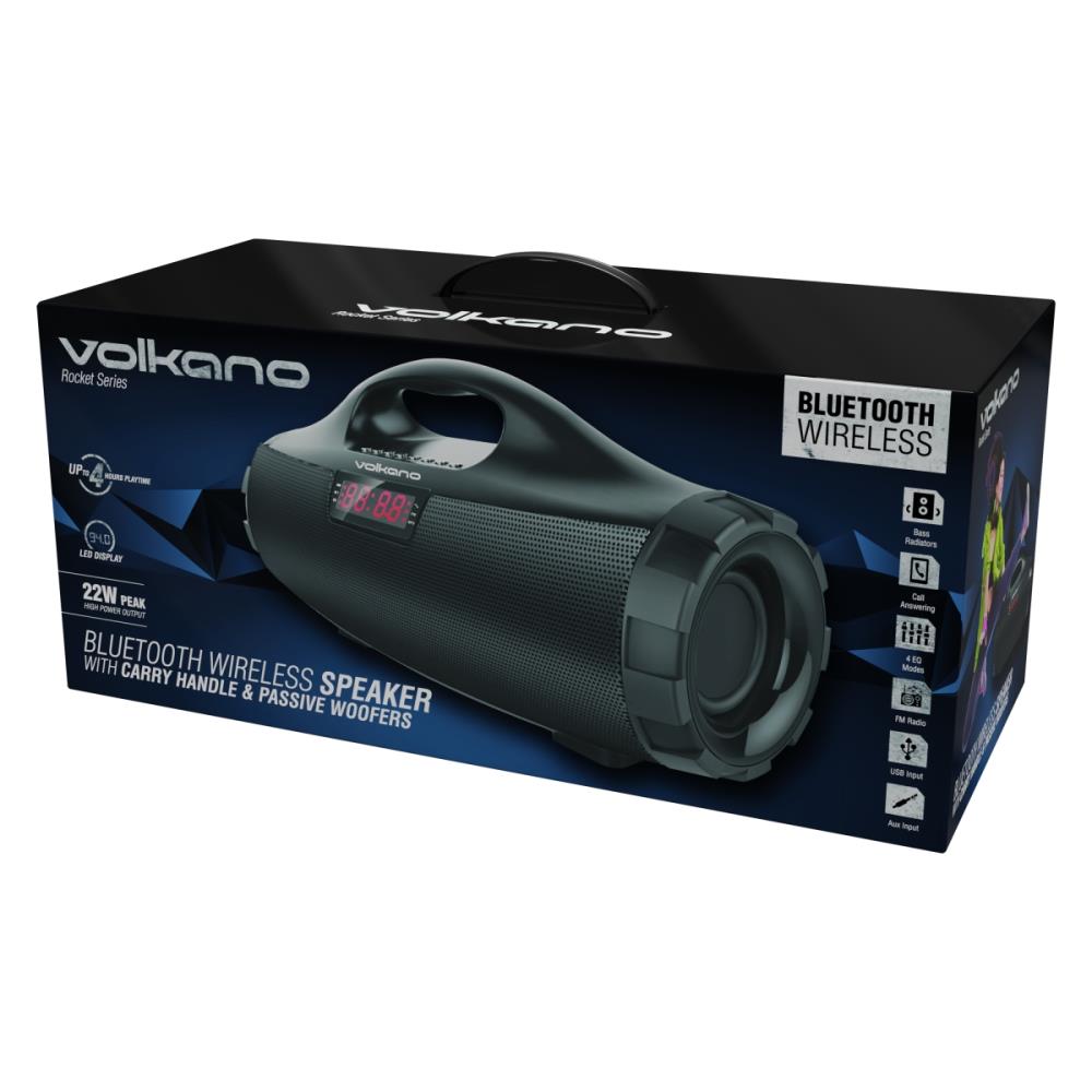 volkano rocket bluetooth speaker