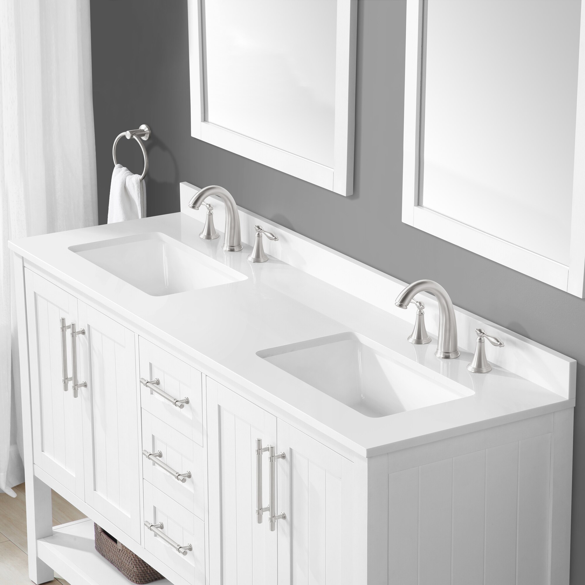 Style Selections MERCER-60W-COMBO Bath-Vanity-Combo - View #6