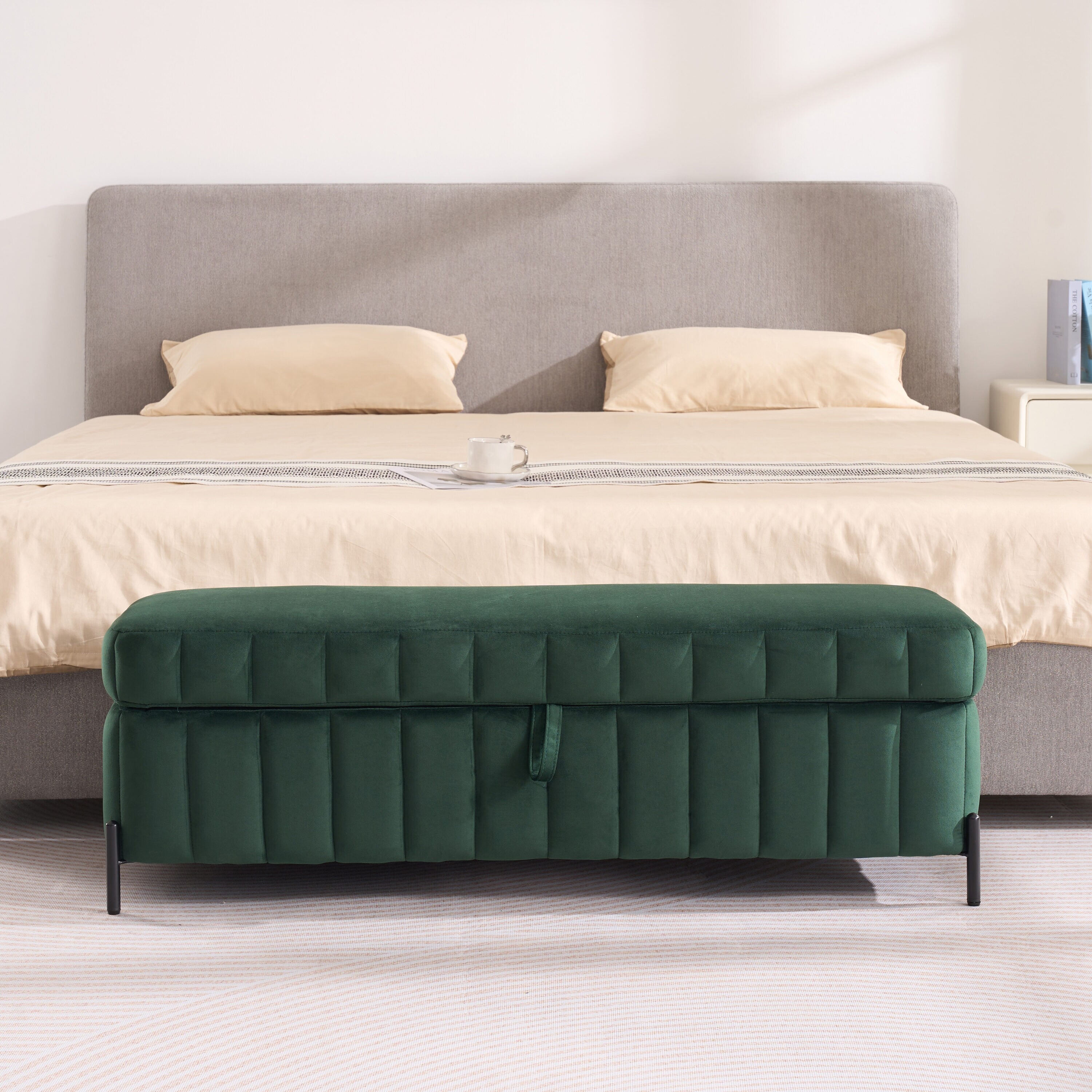 Hrinhom HC-S4114-GREEN bench - View #4