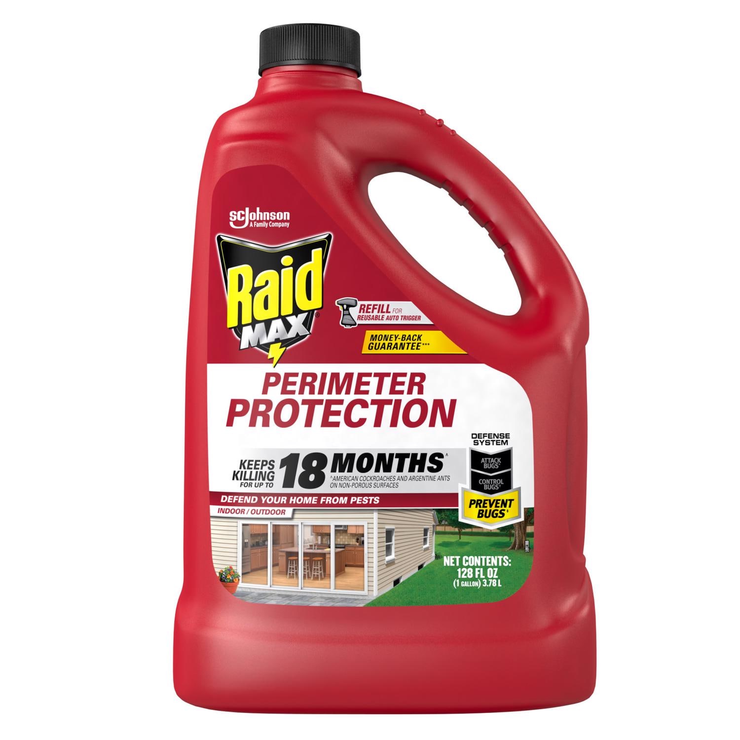 Raid EJD7024170 Max Insect Control Liquid 128 oz