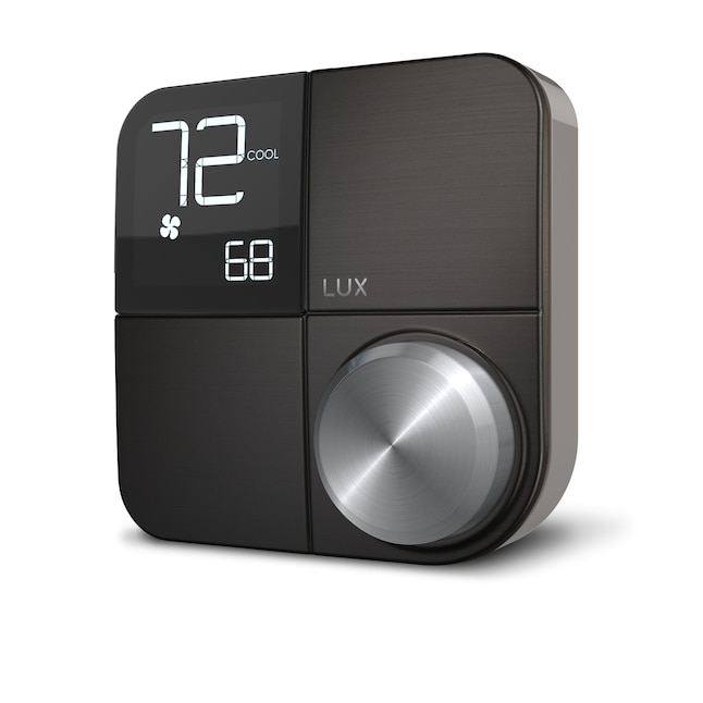 Lux KONO Stainless Steel Thermostat with Wi-Fi Compatibility in the Smart  Thermostats department at Lowes.com Duo Therm RV Thermostat Wiring Lowe's