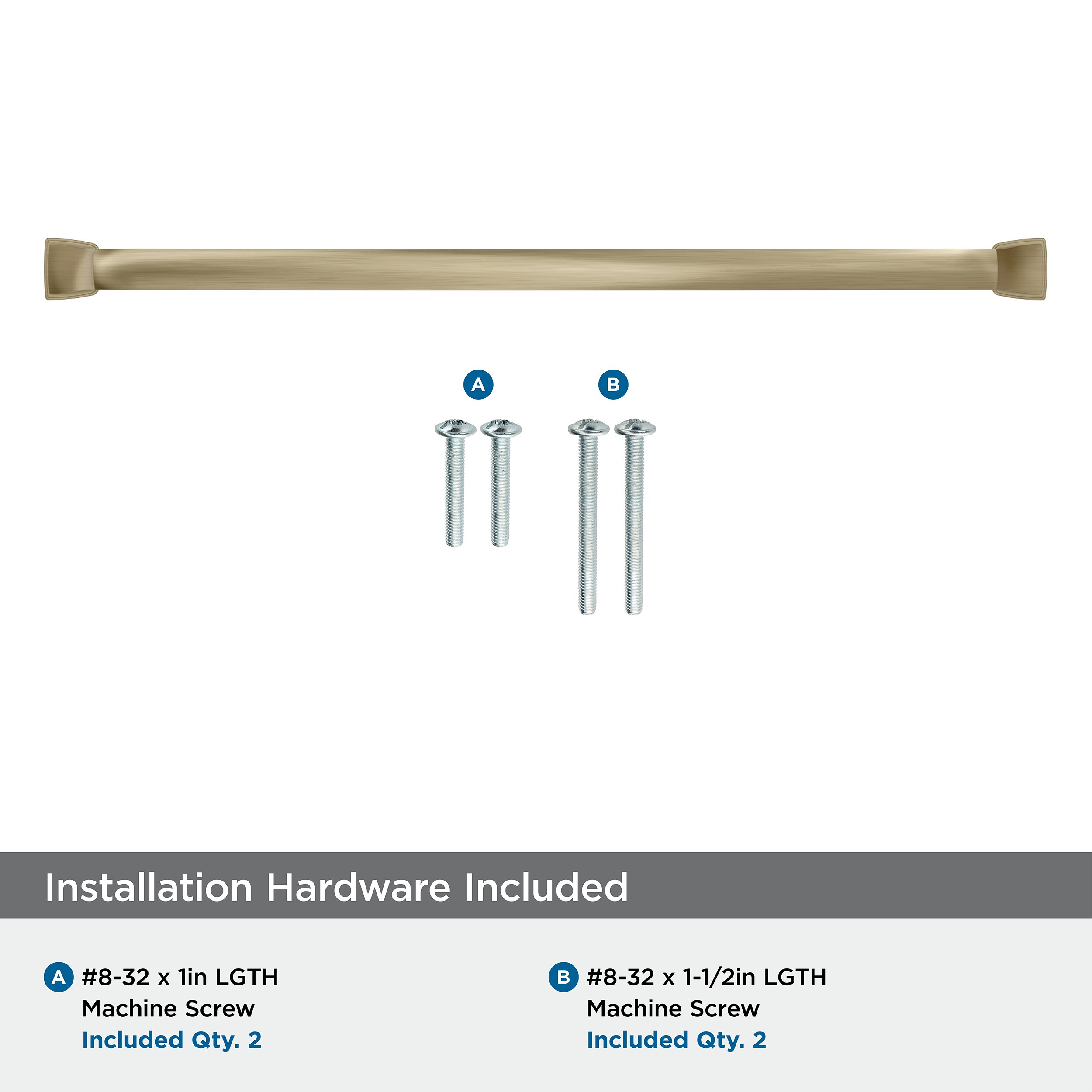 Amerock BP55355BBZ Cabinet-Pulls - View #3