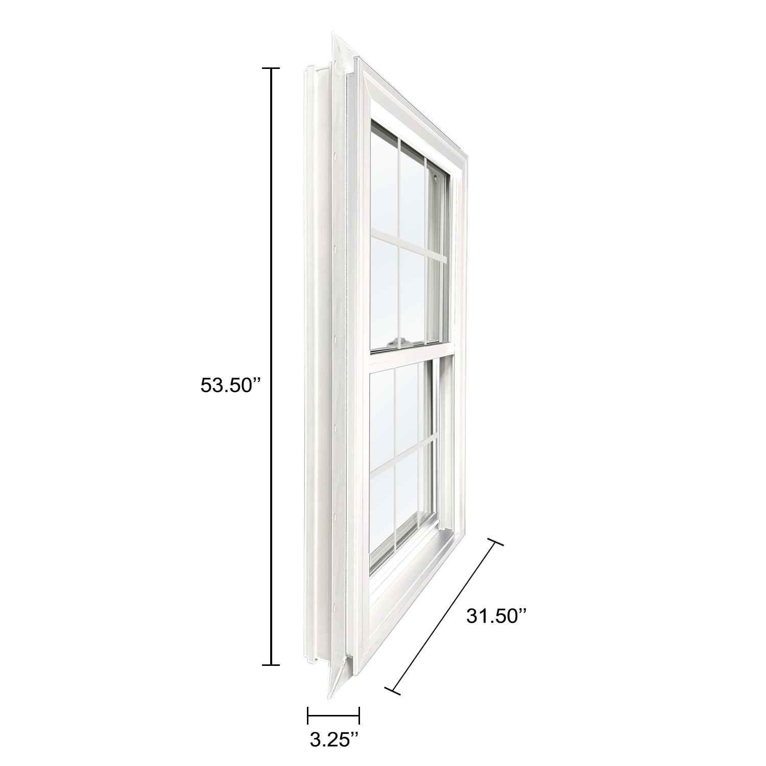 United Window & Door 59DH3254LSGF Double-Hung-Windows - View #12
