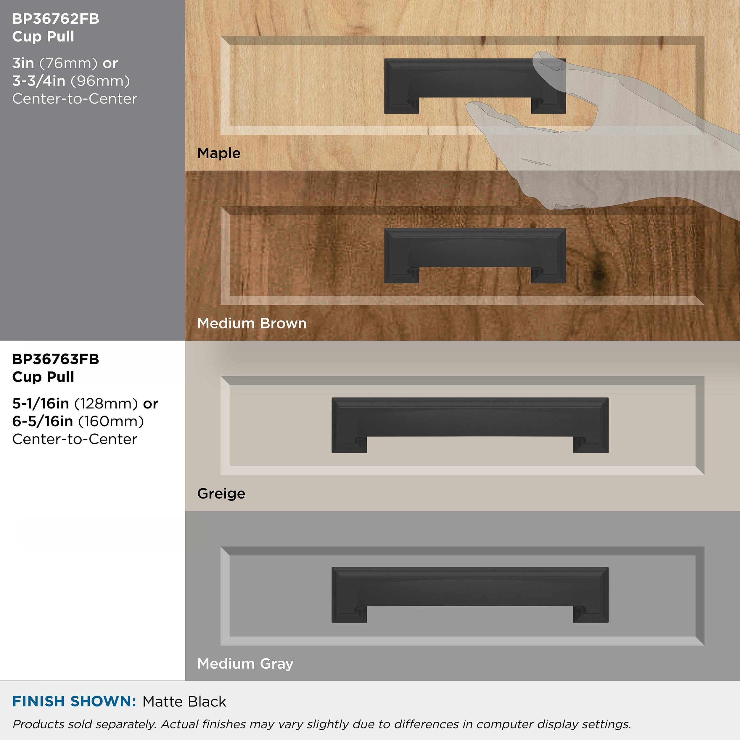 Amerock BP36762FB Cabinet-Pulls - View #8