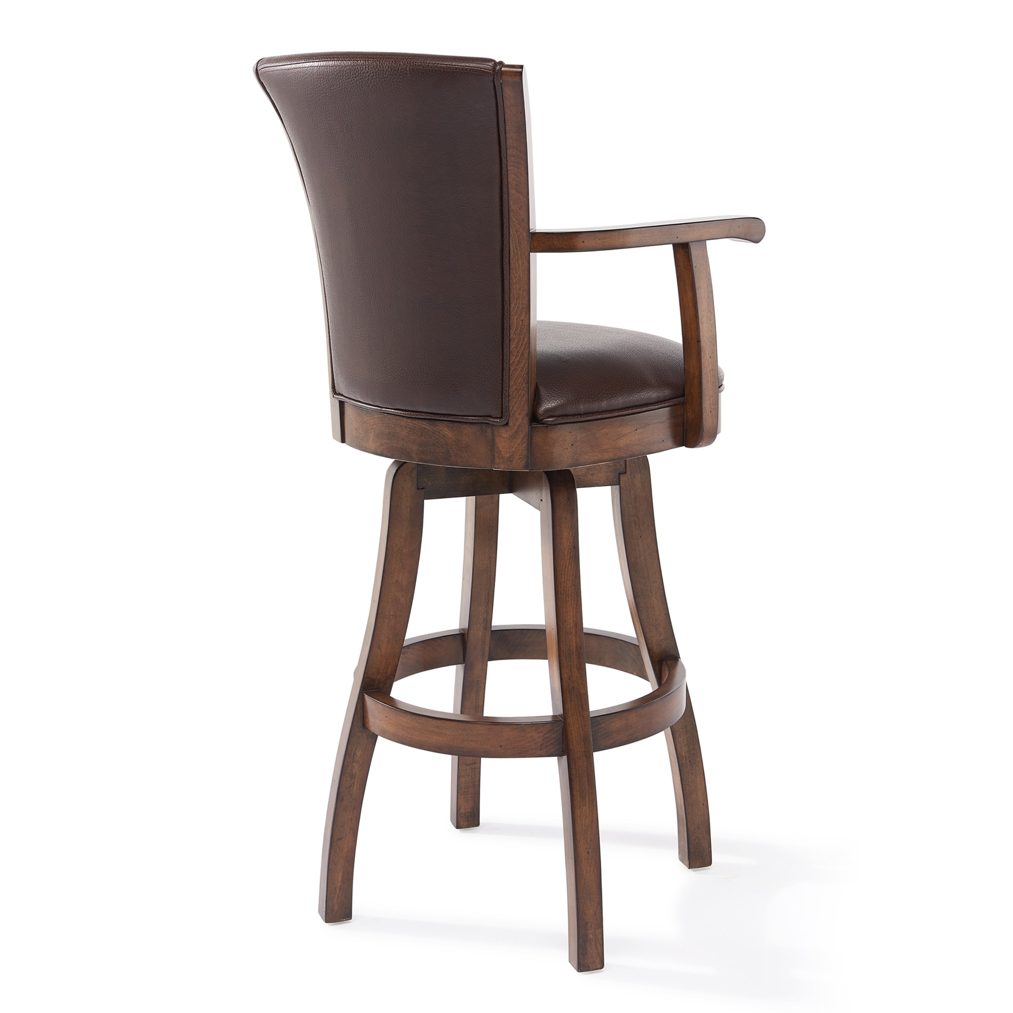 Armed swivel bar online stools