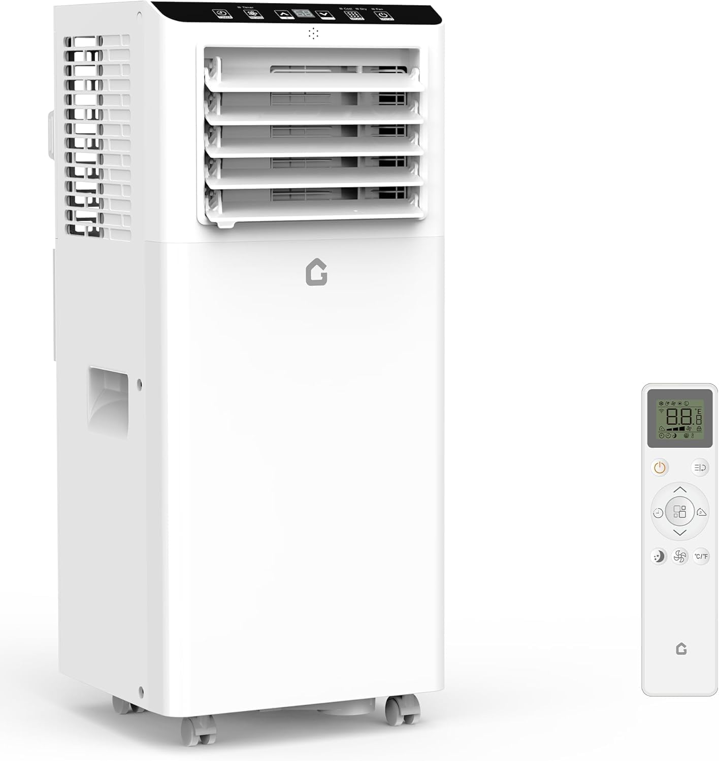 Garvee - 8000 BTU Portable Air Conditioners - Smart AC Units Cold Air System Quiet Cooling within...