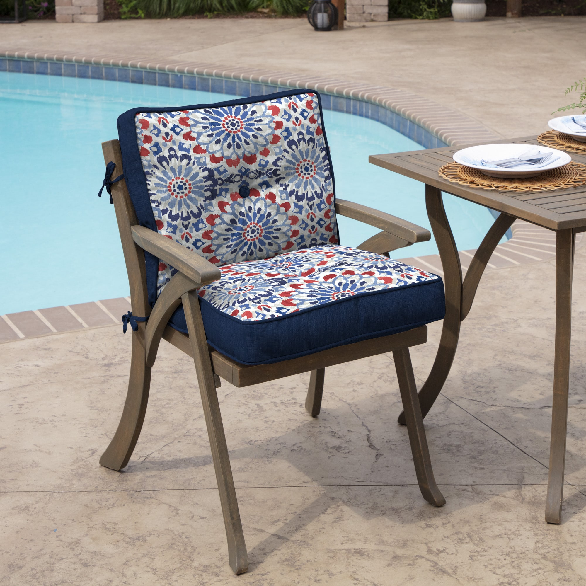 Clark Deep Seat Outdoor Cushion Set - Arden Selections