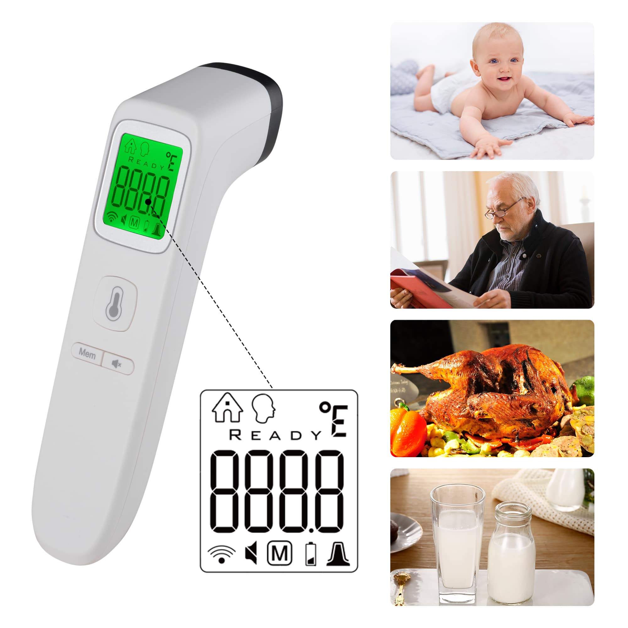 Yescom 38TMT001-IR202-LO Health-Diagnostic-Tools - View #2