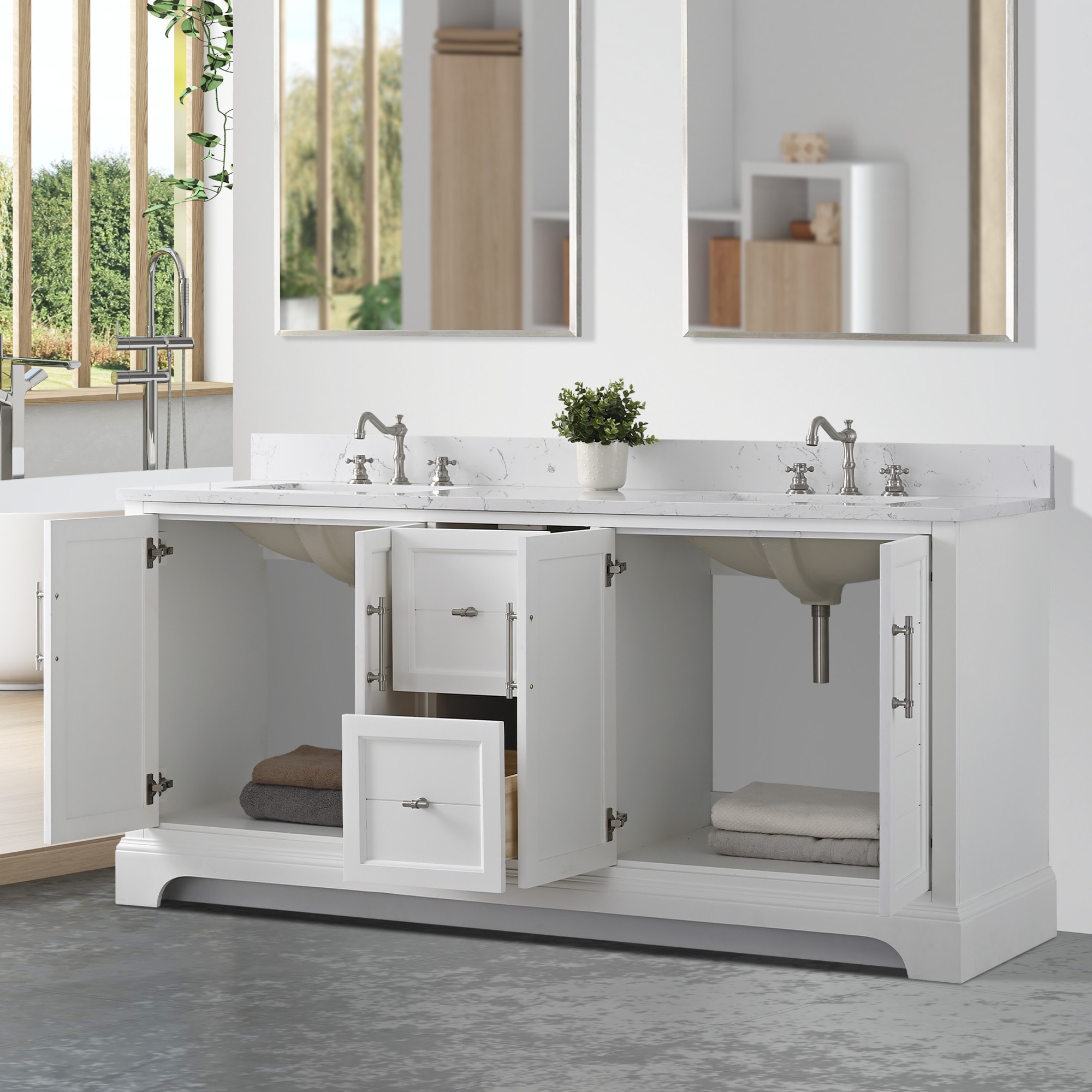 Vanity Art VA5072-DW Bath-Vanity-Combo - View #3