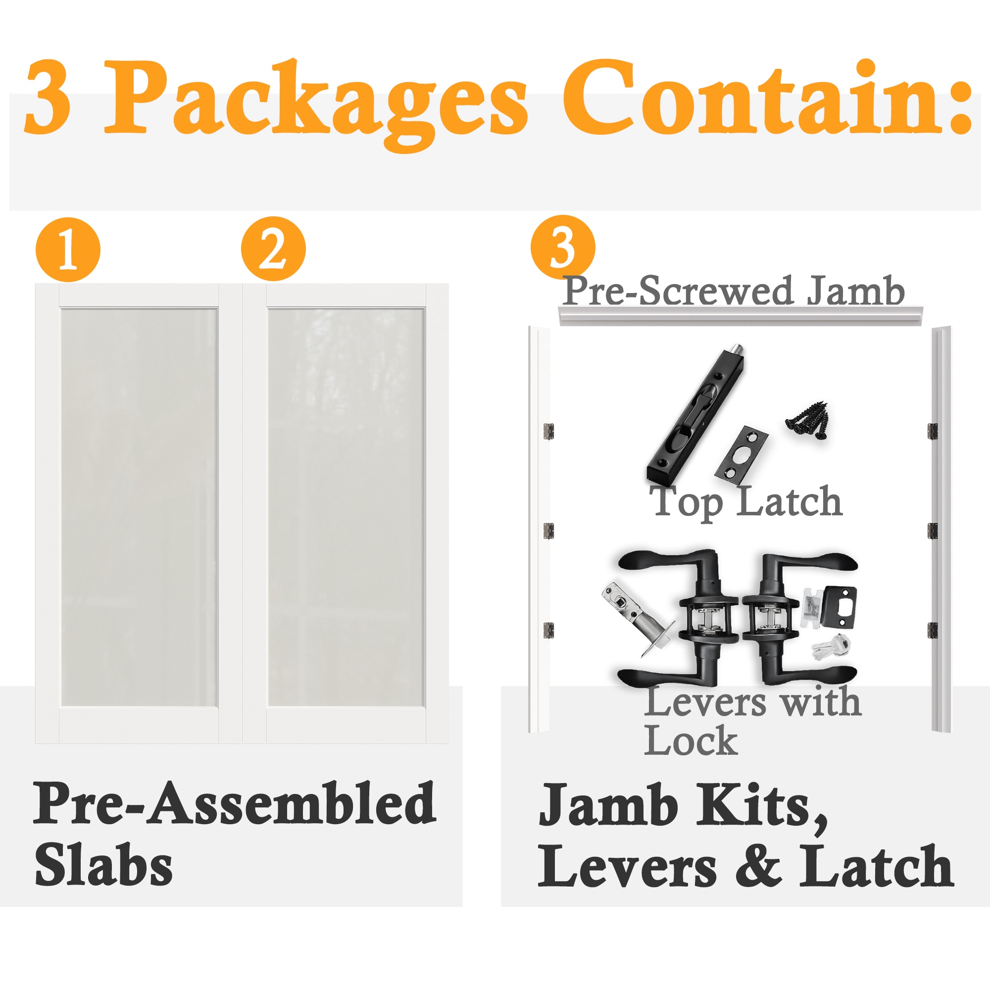 JUJUBON IN-PRE-FPR-FR-1L-48 French-Doors - View #4