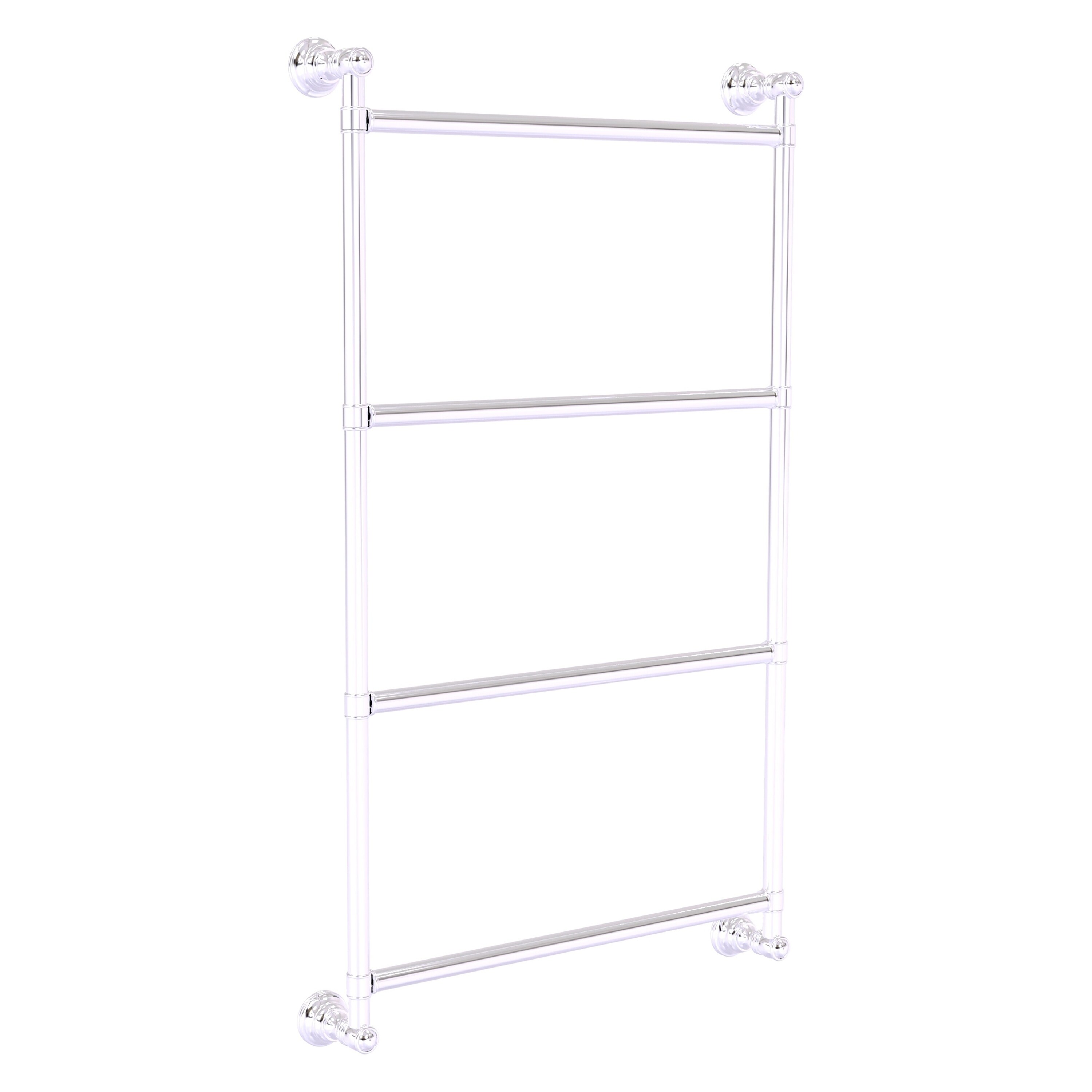 Allied Brass CL-28-18-PC Carolina 18-in double Polished Chrome Wall mount Double Towel Bar