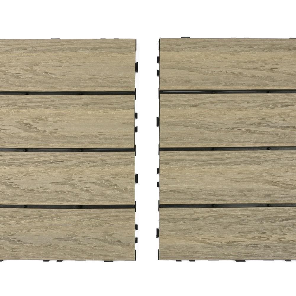 NewTechWood 24-in x 12-in 10 -Pack Roman Antique Prefinished