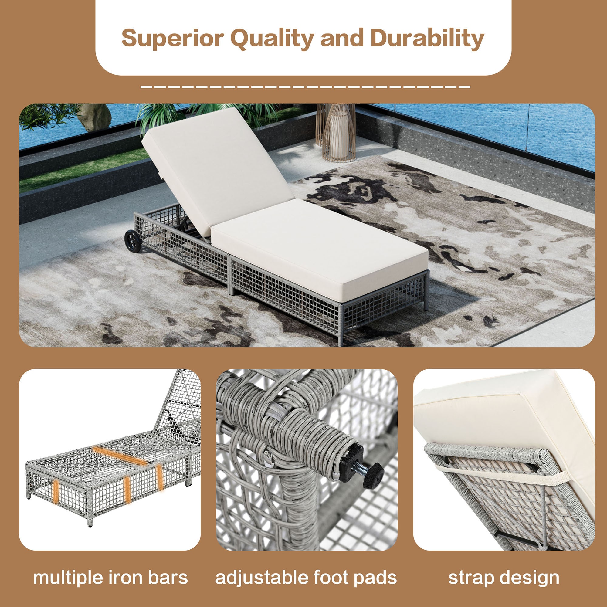 SINOFURN SYA380178GY Patio-Chairs - View #4