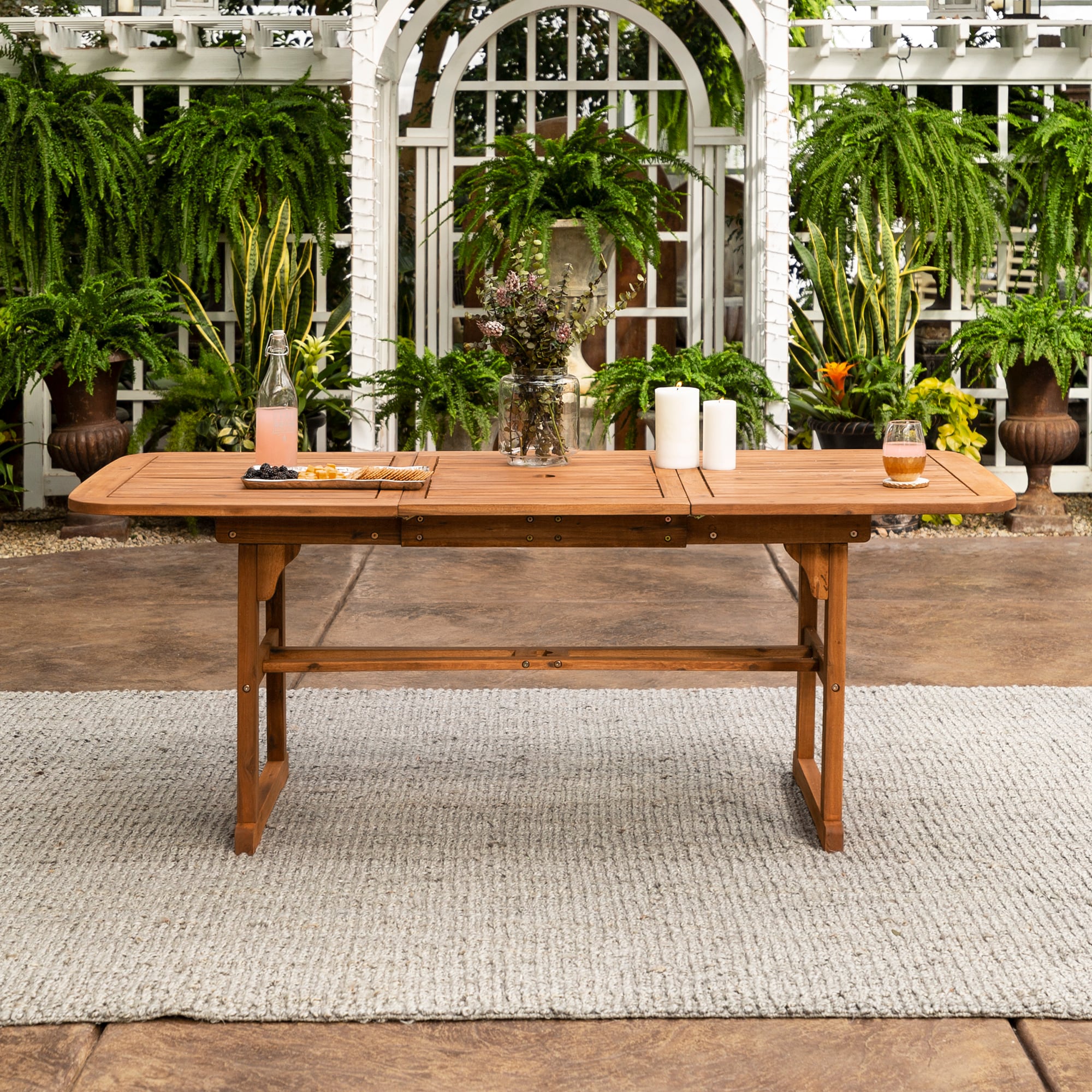 Walker Edison LWWTEXBR Patio-Tables - View #2