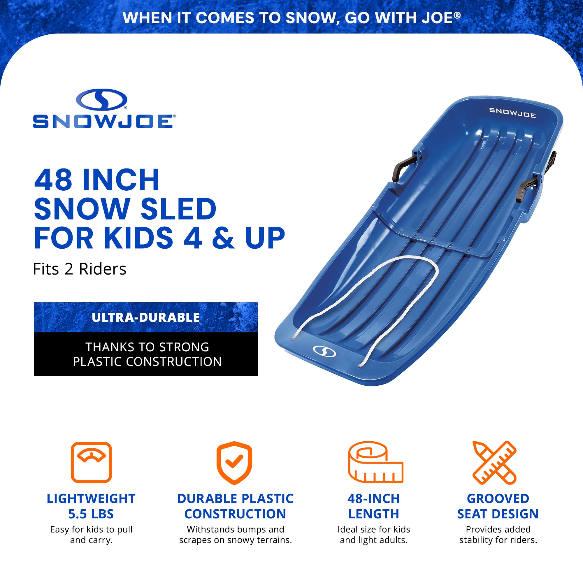 Snow Joe 414150 Snow-Sleds - View #2