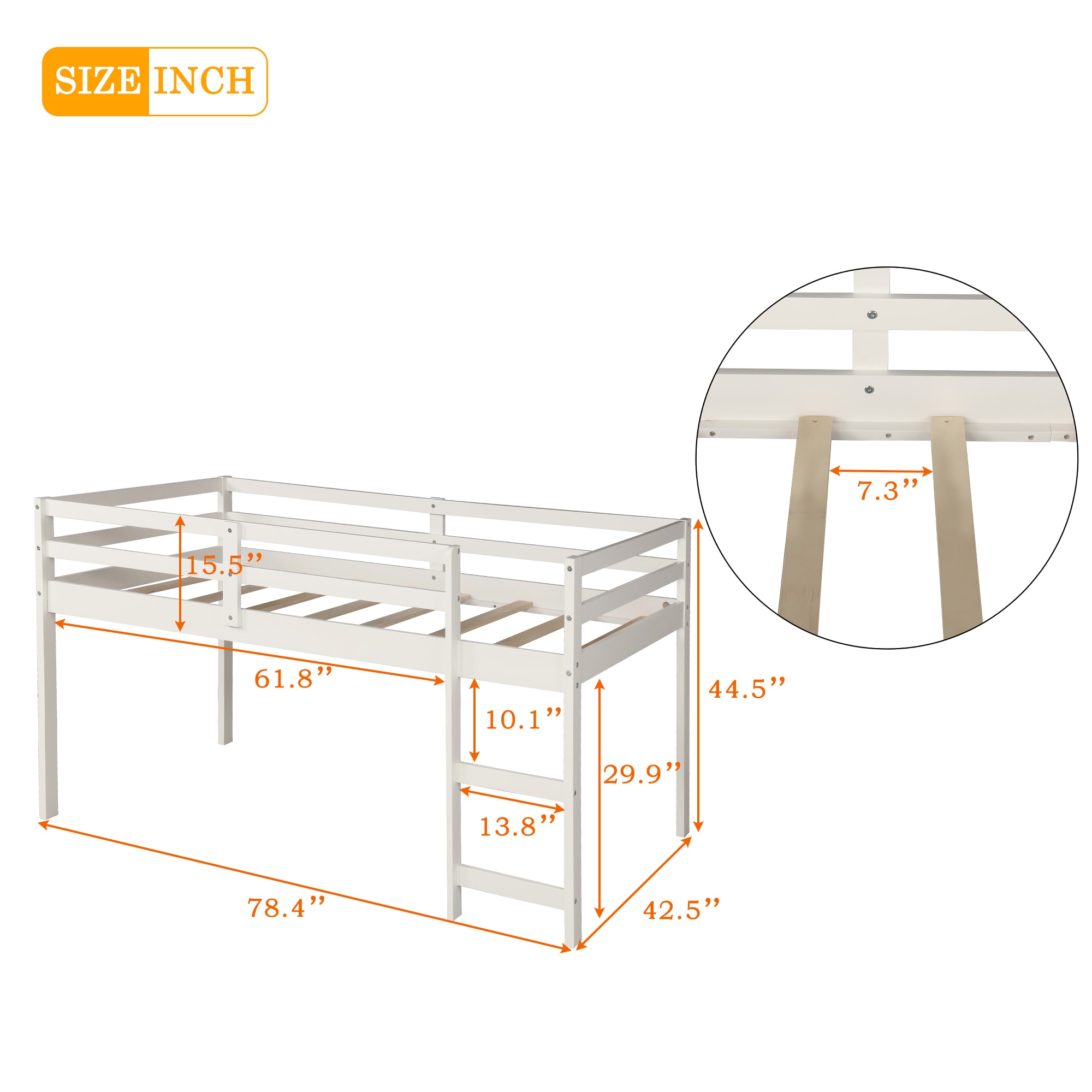 CASAINC LY-LP000003AAK Bunk-Beds - View #7