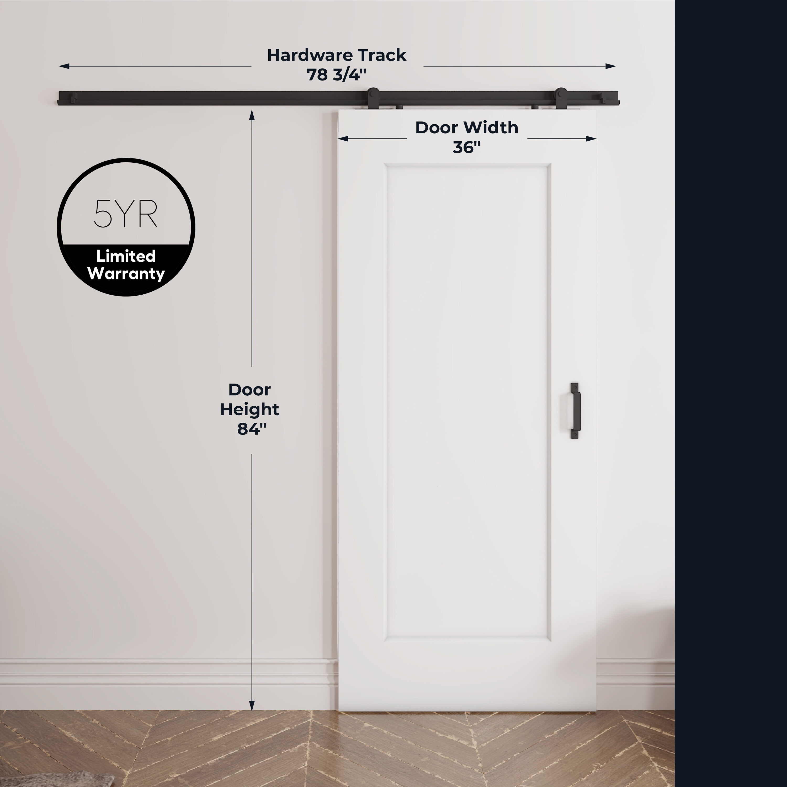 Renin HC042P31PR1PRE36084 Barn-Doors - View #5