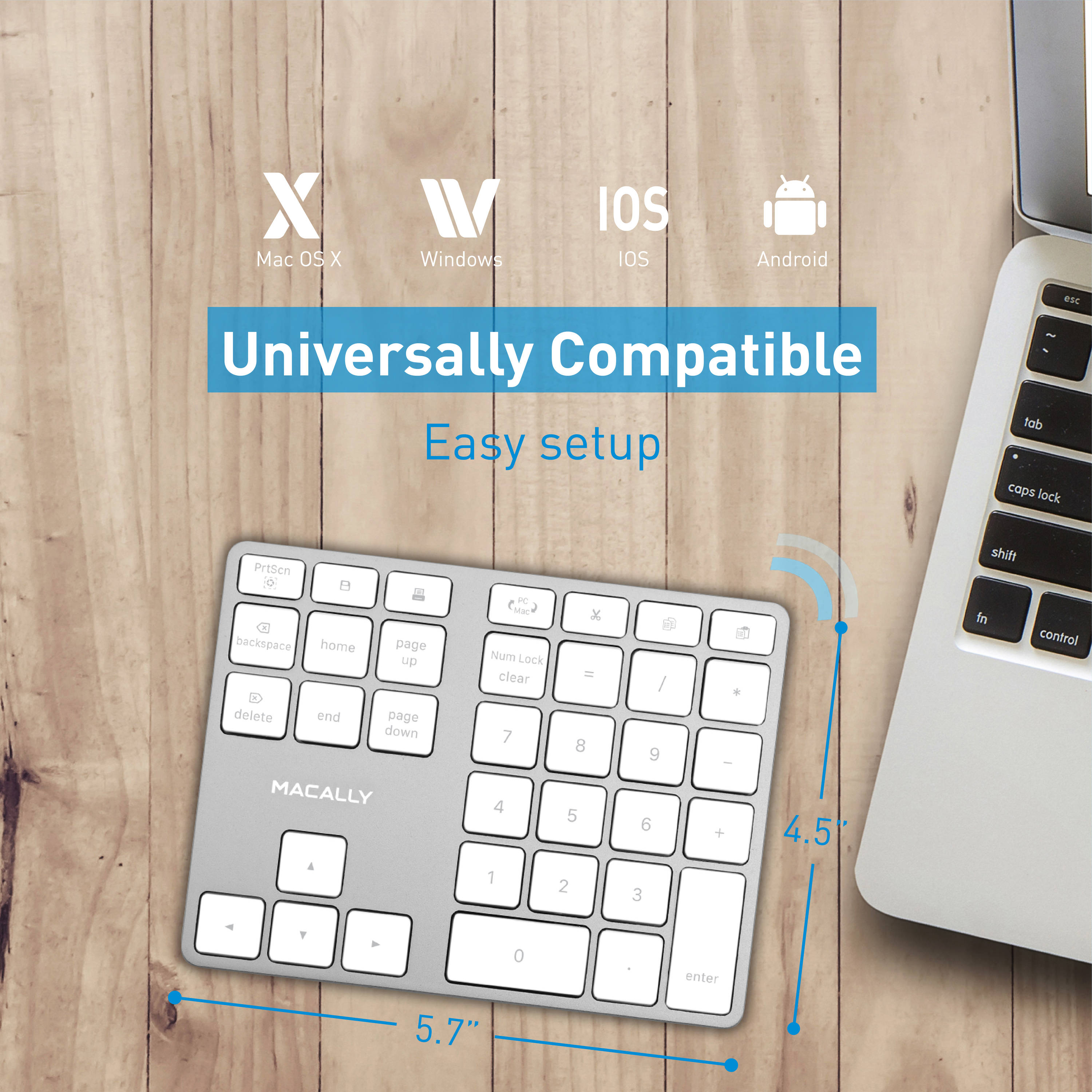 Macally BTNUMKEYPRO Computers-Peripherals - View #3