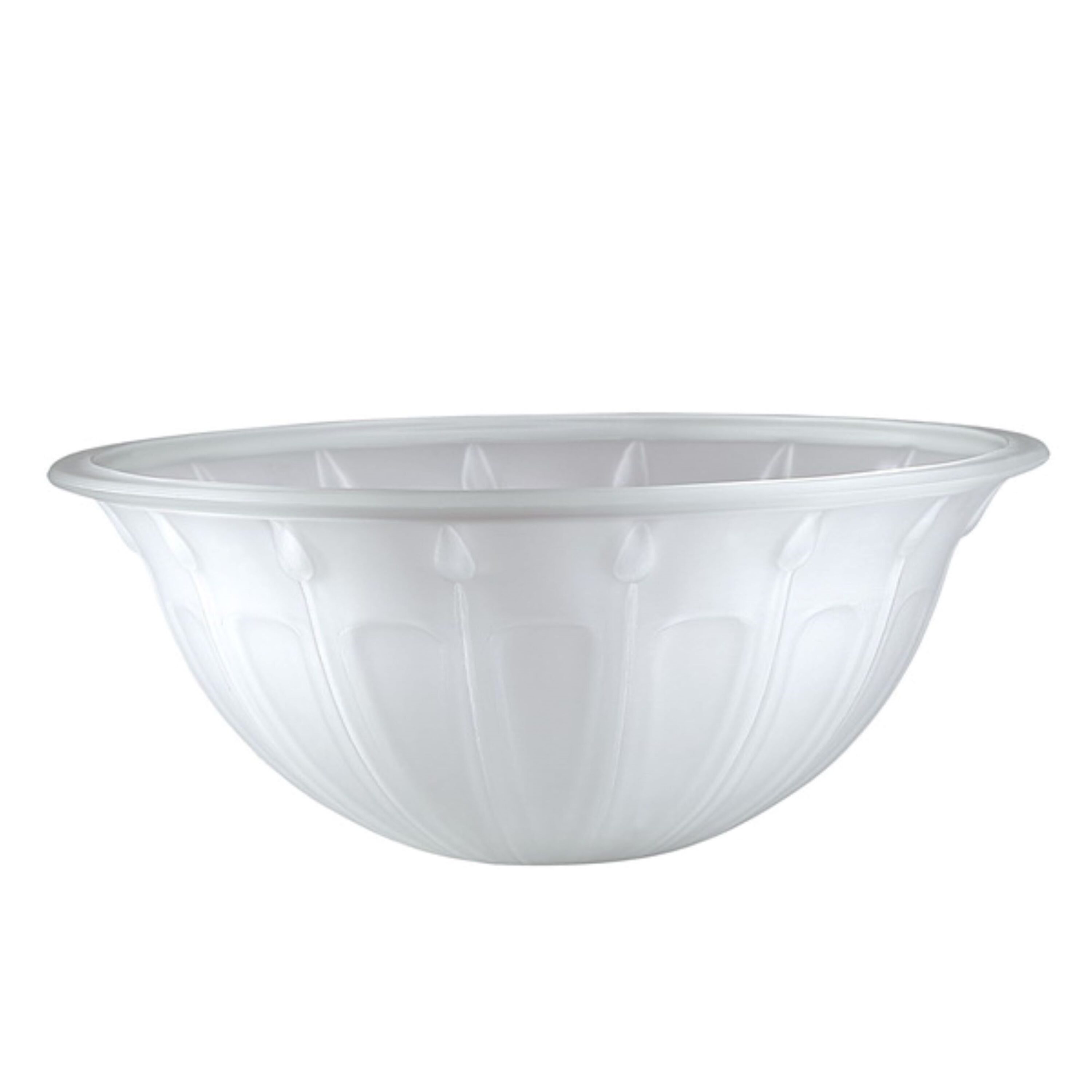 Aspen Creative Corporation 23153-11 5 inches Height x 11-3/4 inches Diameter/Frosted Glass Replacement Shade.