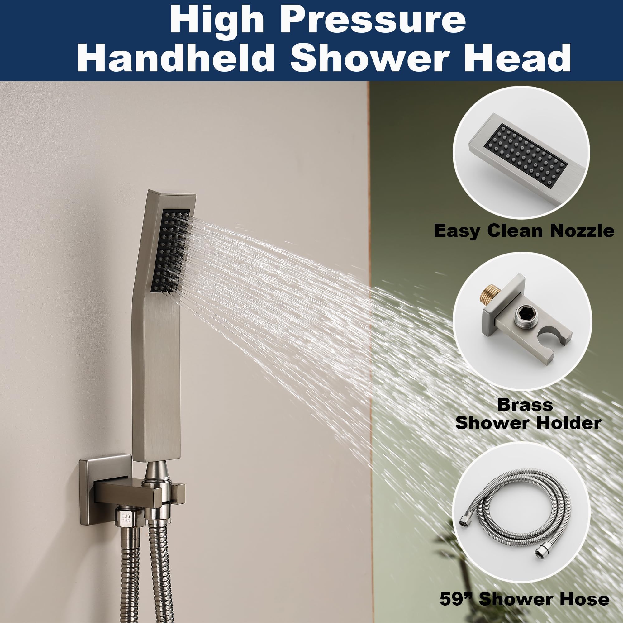 Afoxsos LAF0115S29 Showerhead-Bar-Panels - View #5